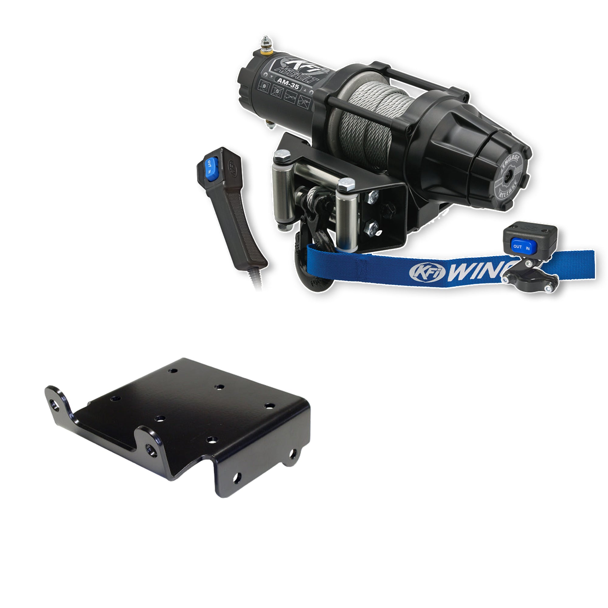 KFI Winch Kit For Suzuki King Quad 750 4x4 / AXi 2008-2024
