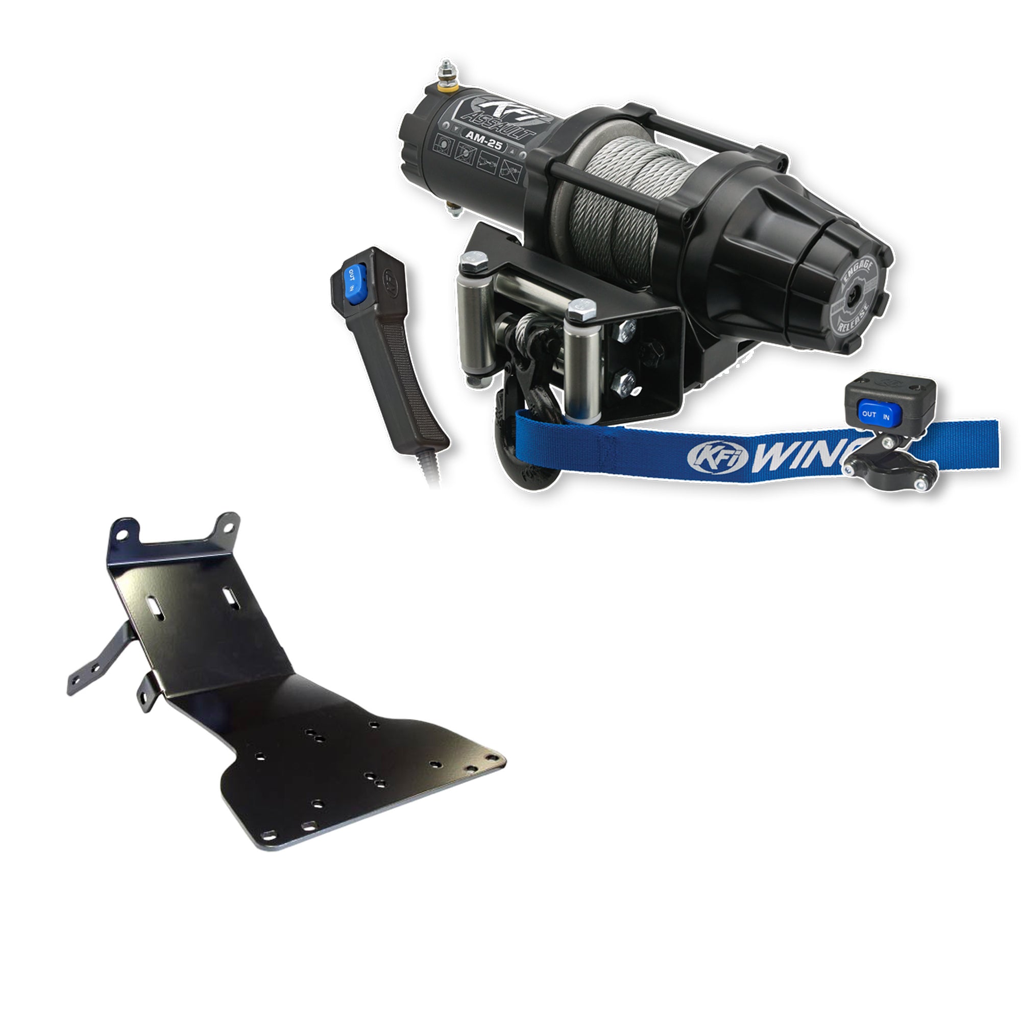 KFI Winch Kit For Honda TRX350 Rancher (FE/FM/TE/TM) 2000-2006