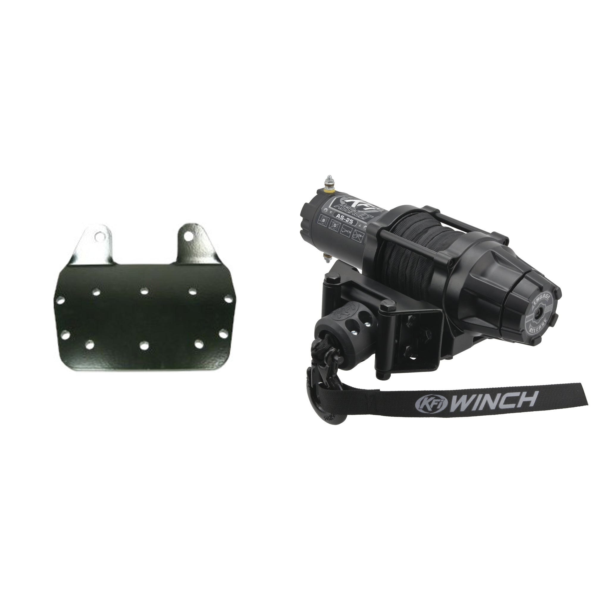 KFI Winch Kit For Yamaha Grizzly 660 4x4 2002-2008