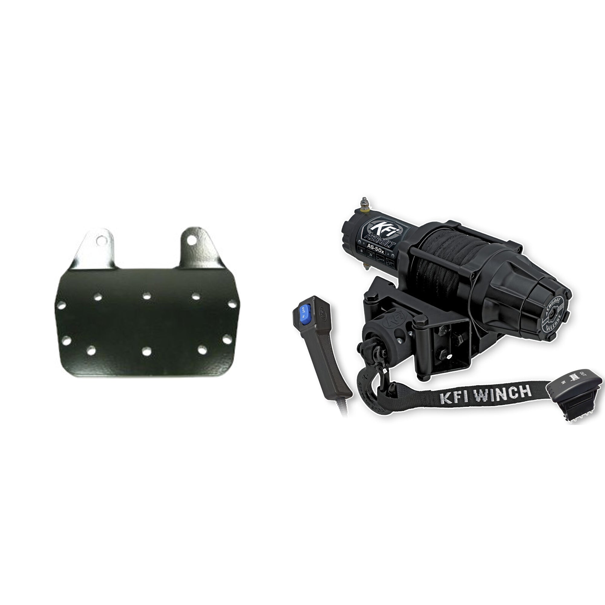 KFI Winch Kit For Yamaha Grizzly 660 4x4 2002-2008