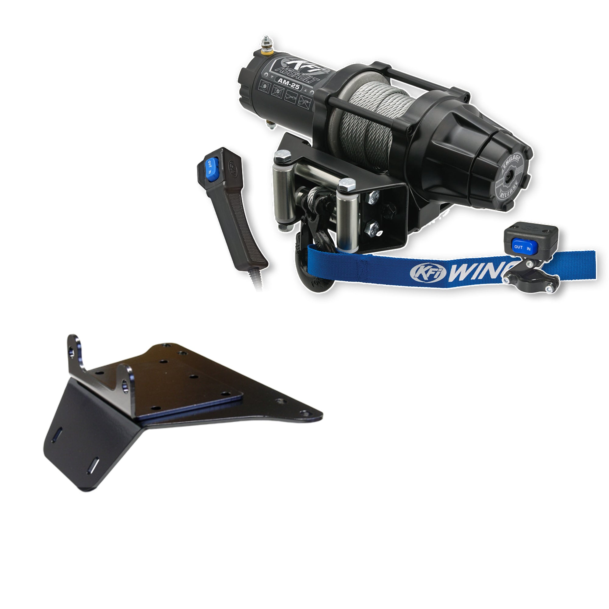 KFI Winch Kit For Polaris Trail Blazer 330 2008-2009