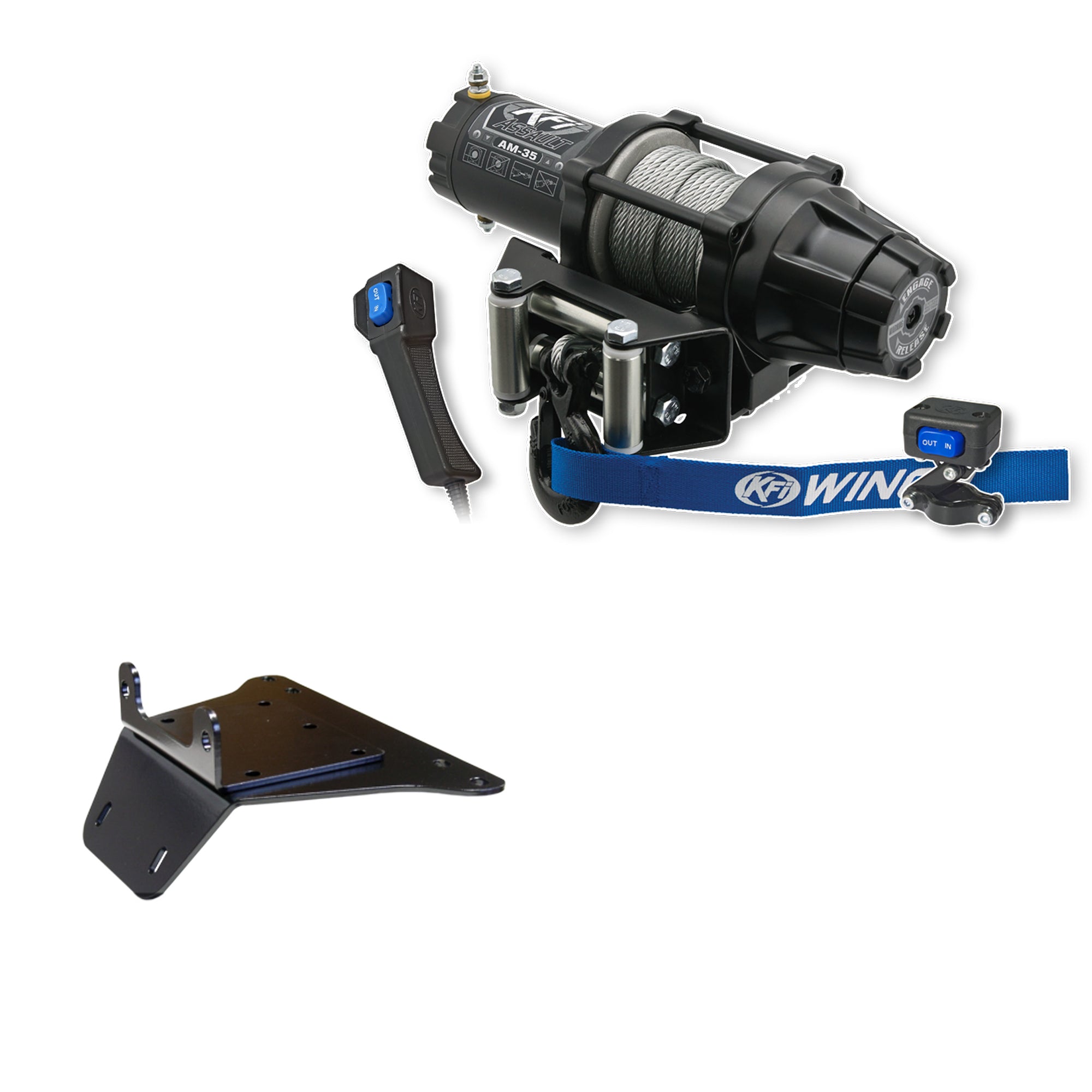 KFI Winch Kit For Polaris Trail Blazer 330 2008-2009