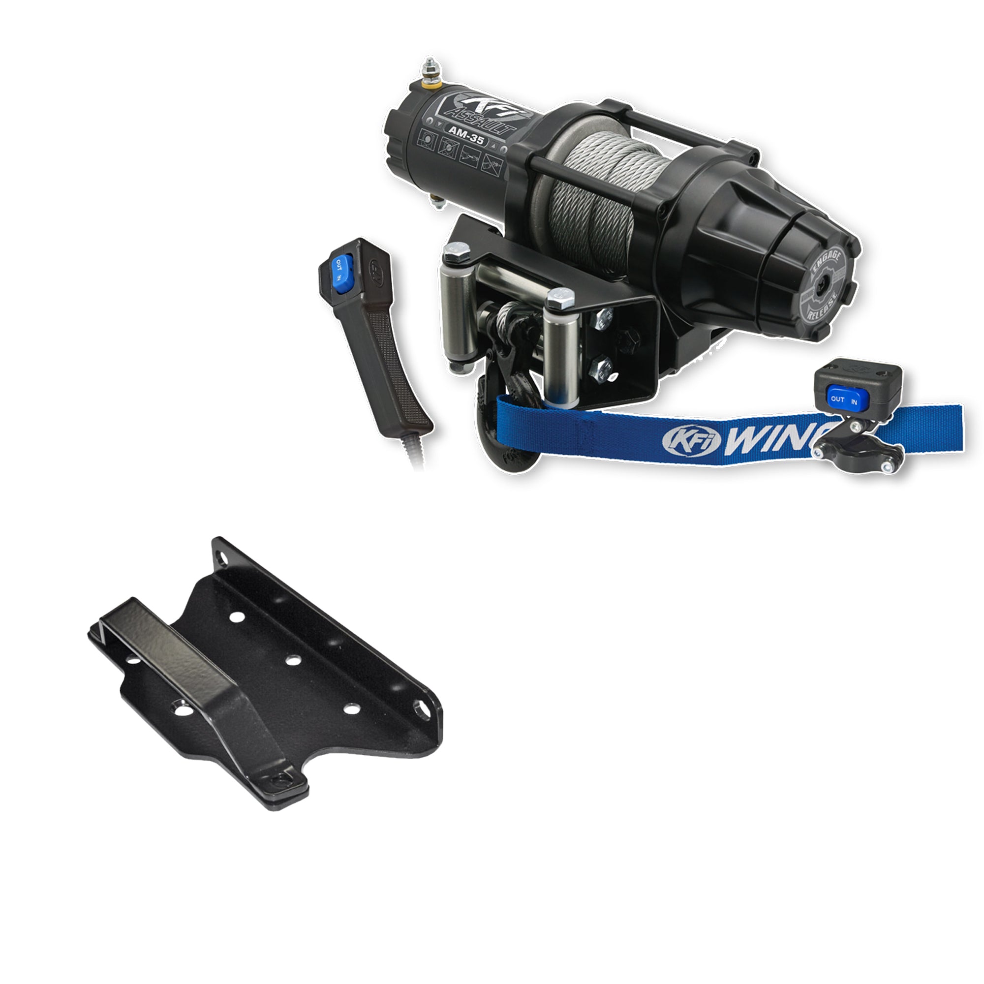 KFI Winch Kit For Can-Am Outlander 800 XMR 2012