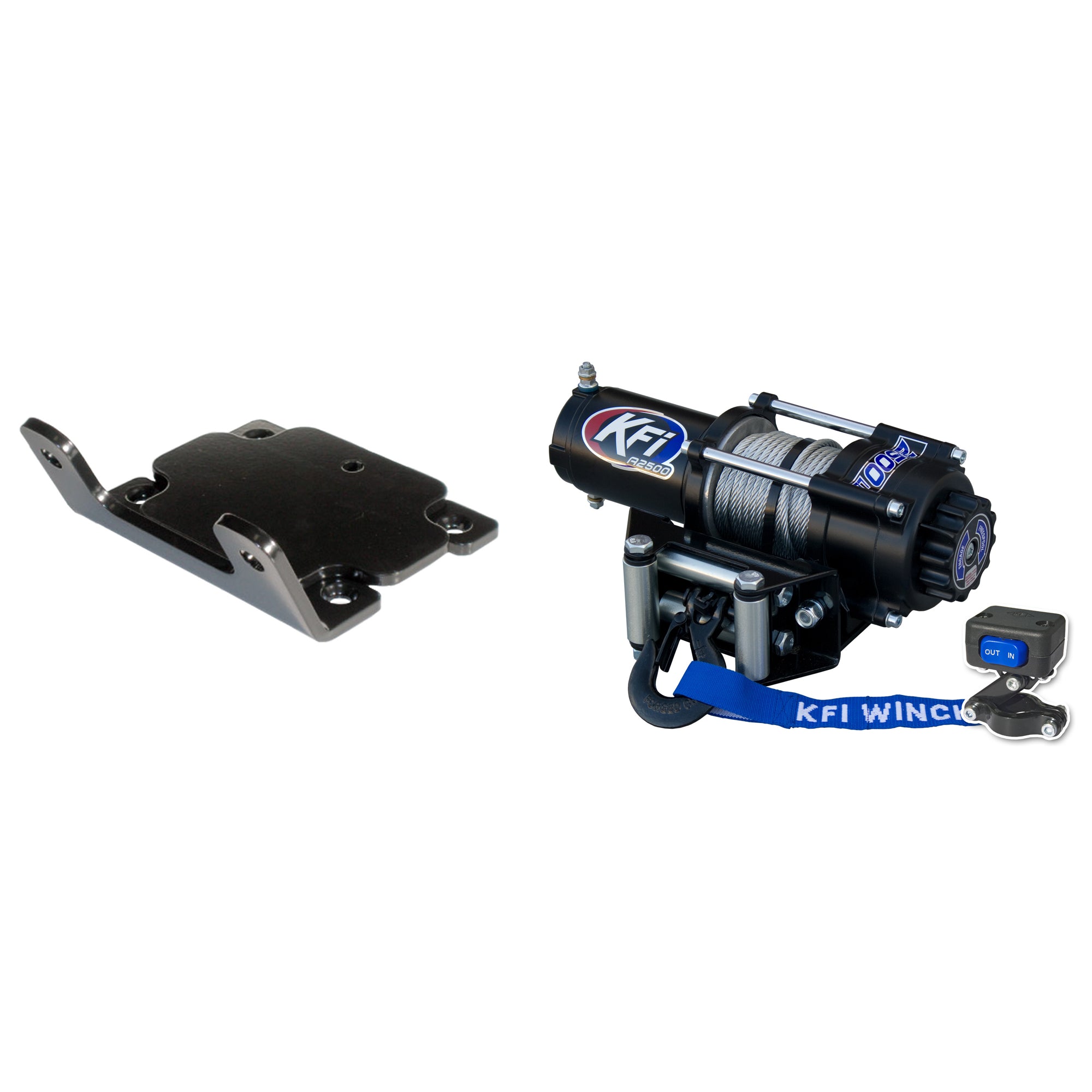 KFI Winch Kit For Yamaha Bruin 350 2x4, 4x4 2004-2006