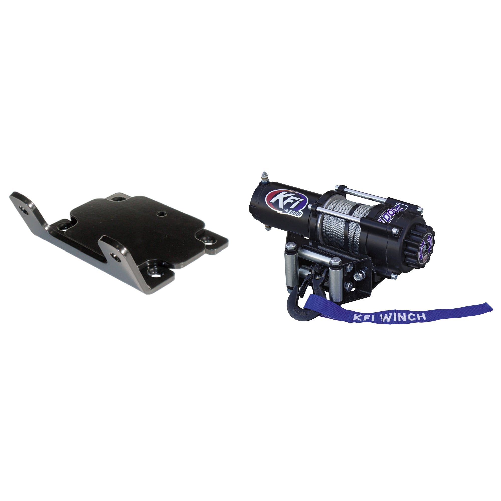 KFI Winch Kit For Yamaha Bruin 350 2x4, 4x4 2004-2006