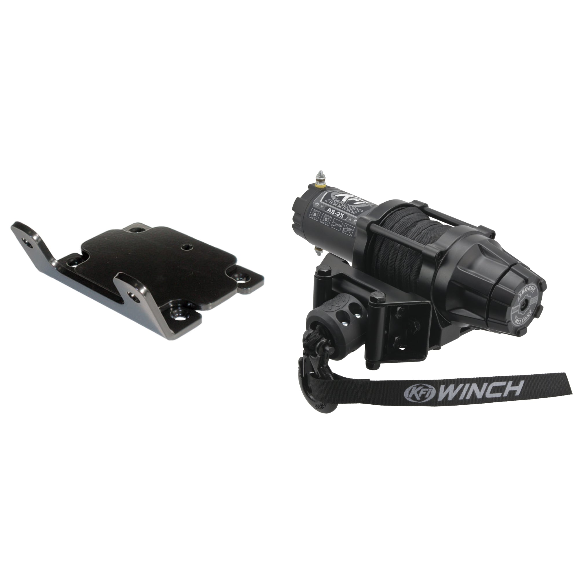 KFI Winch Kit For Yamaha Bruin 350 2x4, 4x4 2004-2006