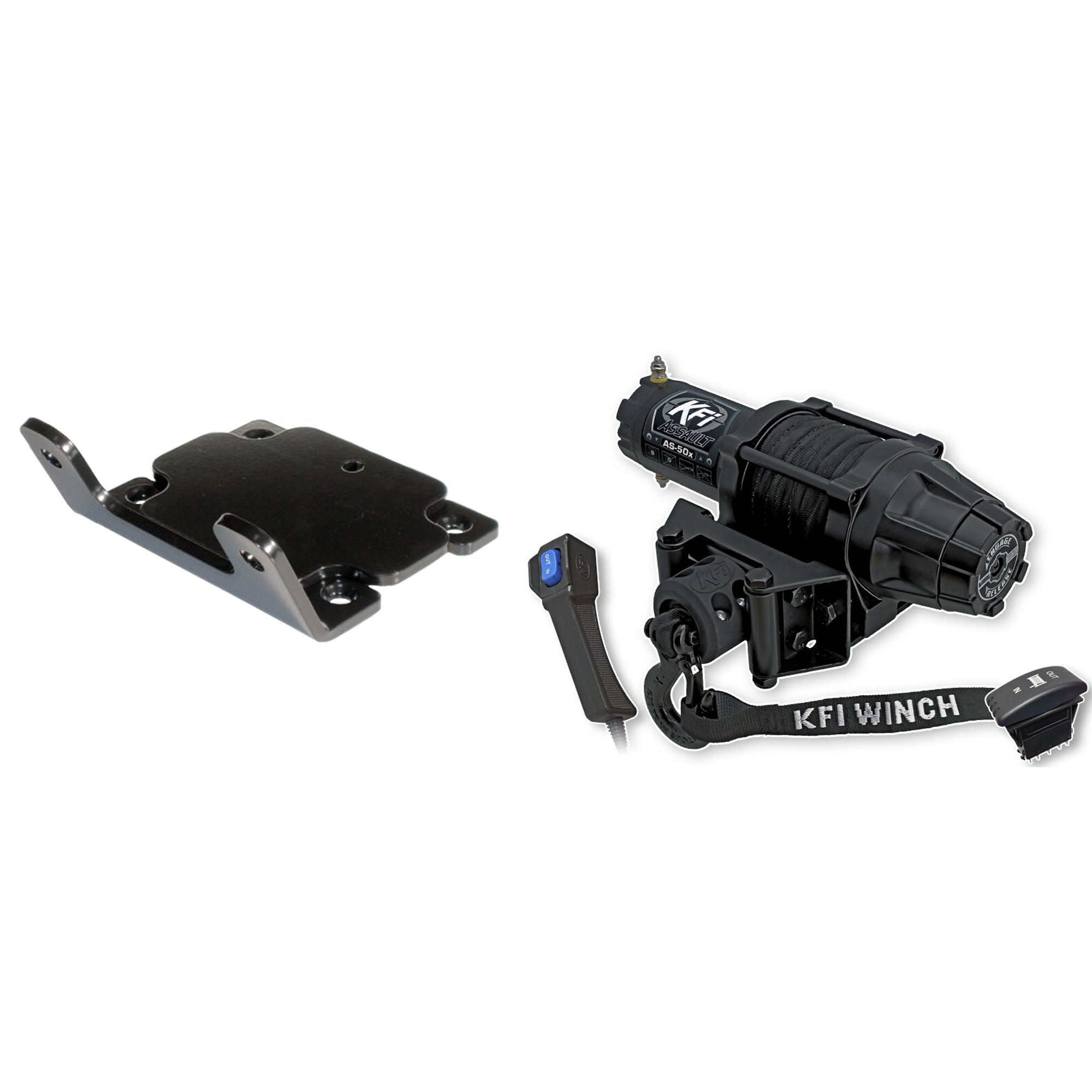 KFI Winch Kit For Yamaha Bruin 350 2x4, 4x4 2004-2006