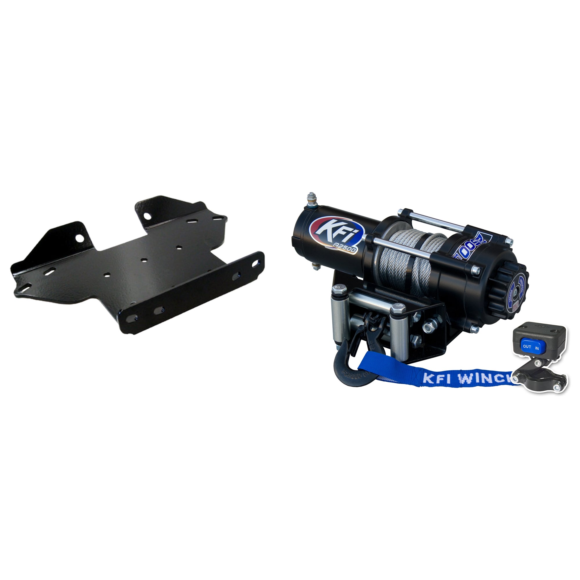 KFI Winch Kit For Kawasaki 750 Brute Force 4x4, 4x4i, 4x4i EPS 2005-2024