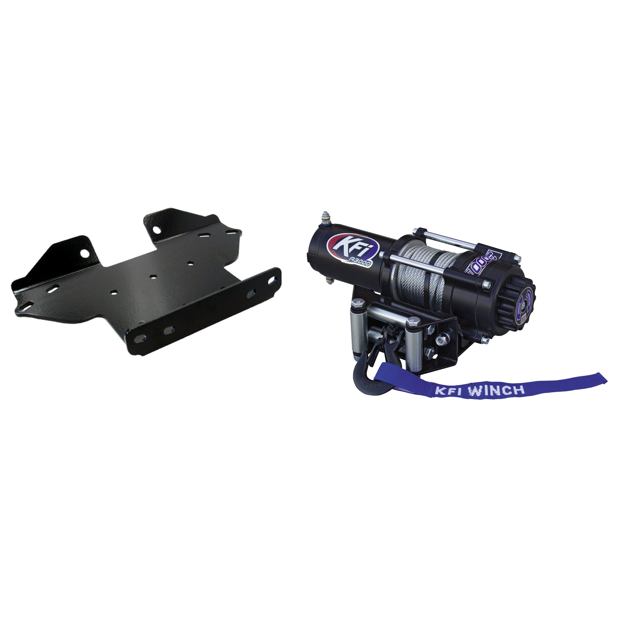 KFI Winch Kit For Kawasaki 750 Brute Force 4x4, 4x4i, 4x4i EPS 2005-2024