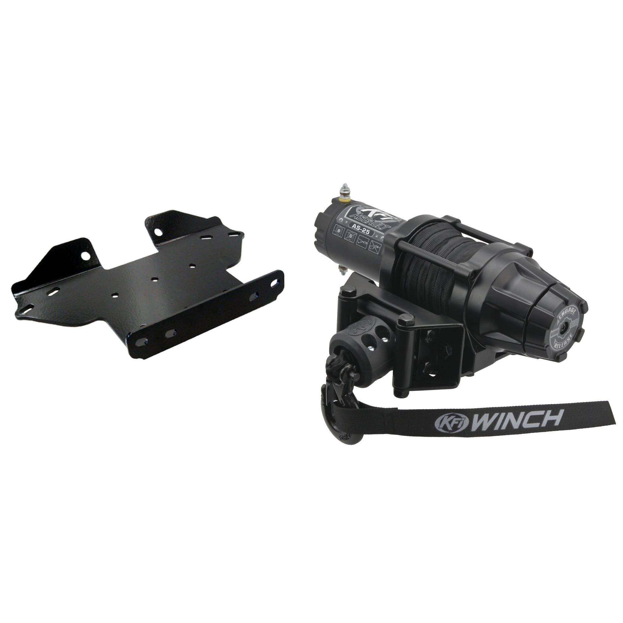 KFI Winch Kit For Kawasaki 750 Brute Force 4x4, 4x4i, 4x4i EPS 2005-2024
