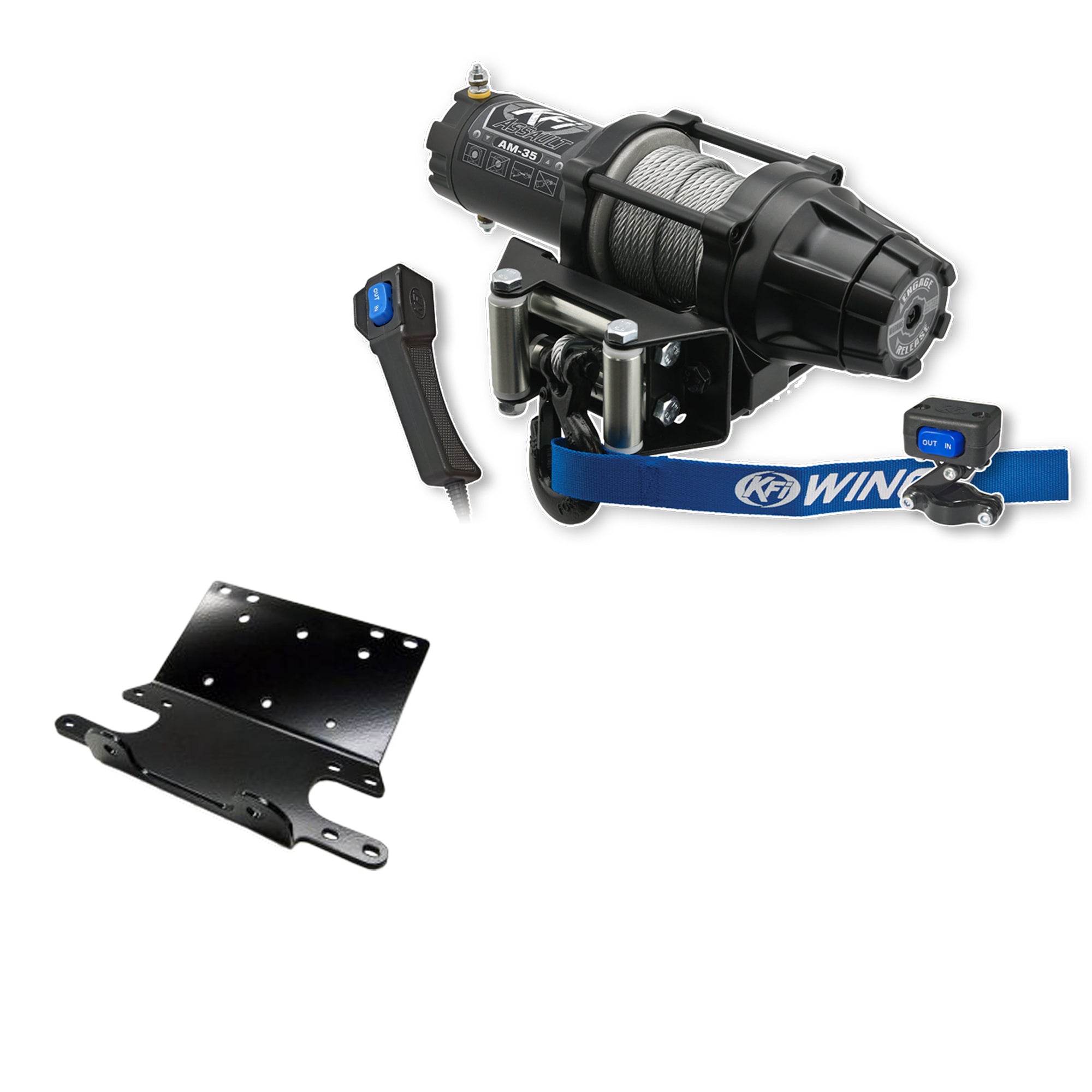 KFI Winch Kit For Honda TRX400 Foreman (FM/FW) 1995-2003