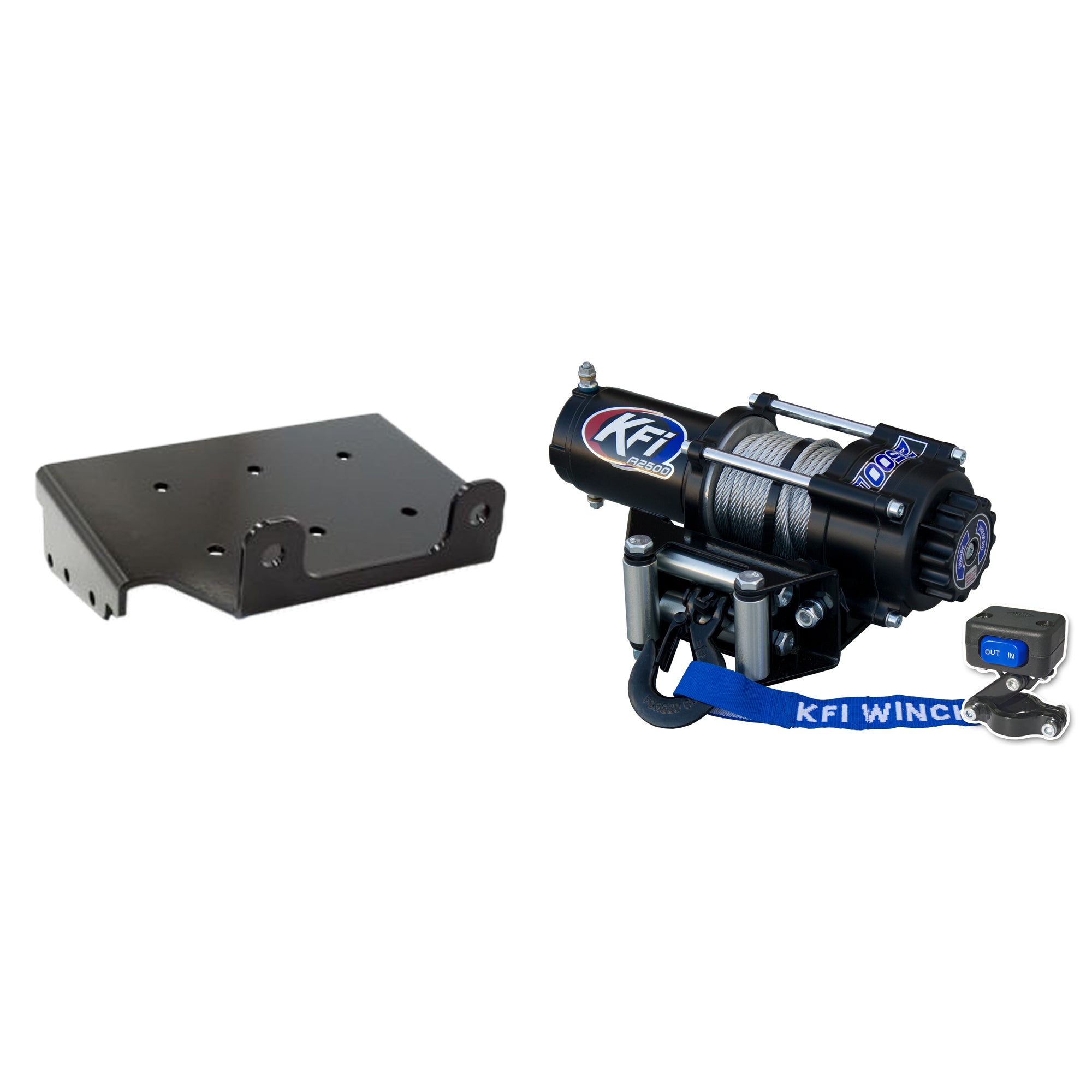 KFI Winch Kit For Suzuki Eiger 400 2x4, 4x4 2002-2007