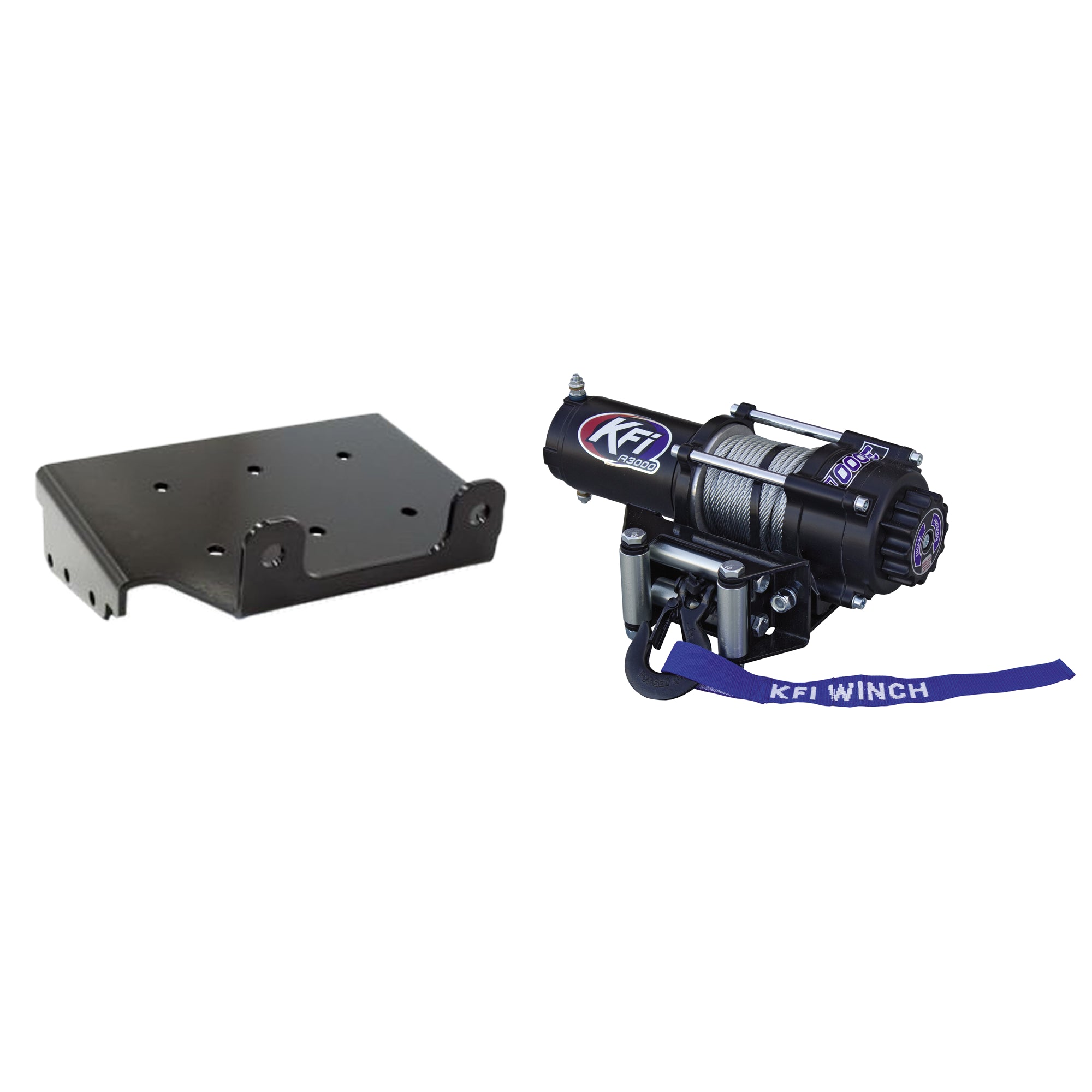 KFI Winch Kit For Suzuki Eiger 400 2x4, 4x4 2002-2007