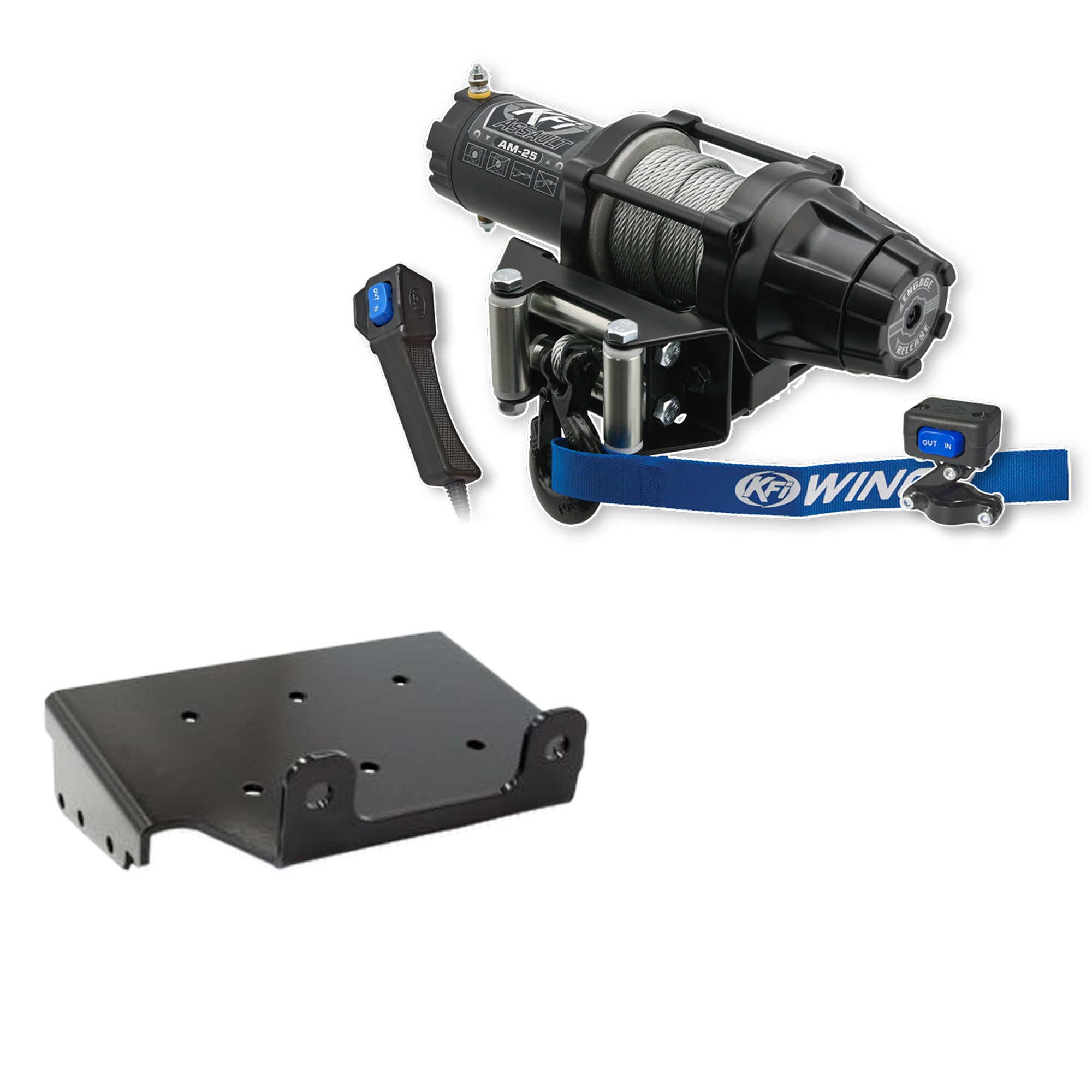 KFI Winch Kit For Suzuki Vinson 500 4x4 2002-2007