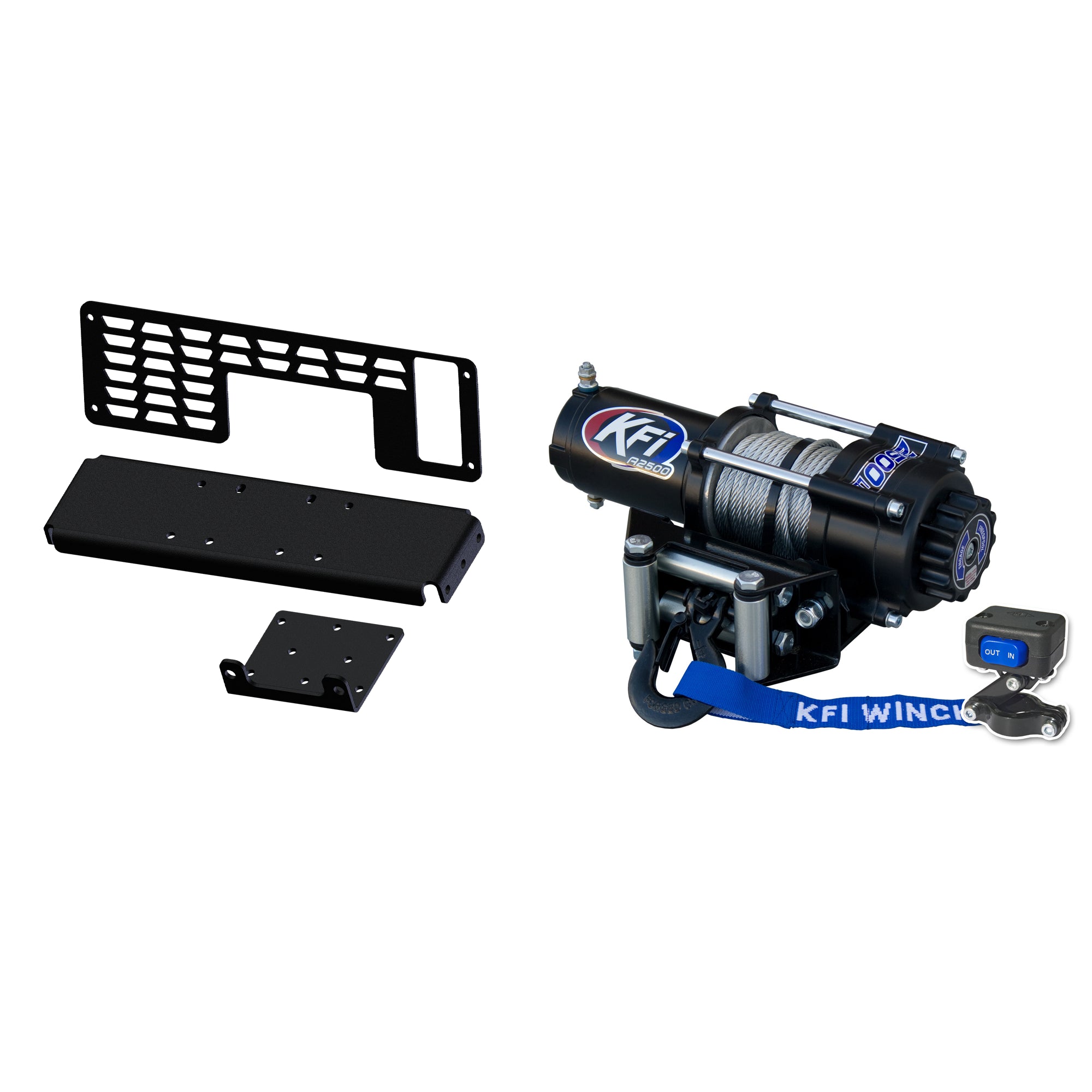 KFI Winch Kit For Polaris 700 Ranger Full-Size 4x4 2005-2008