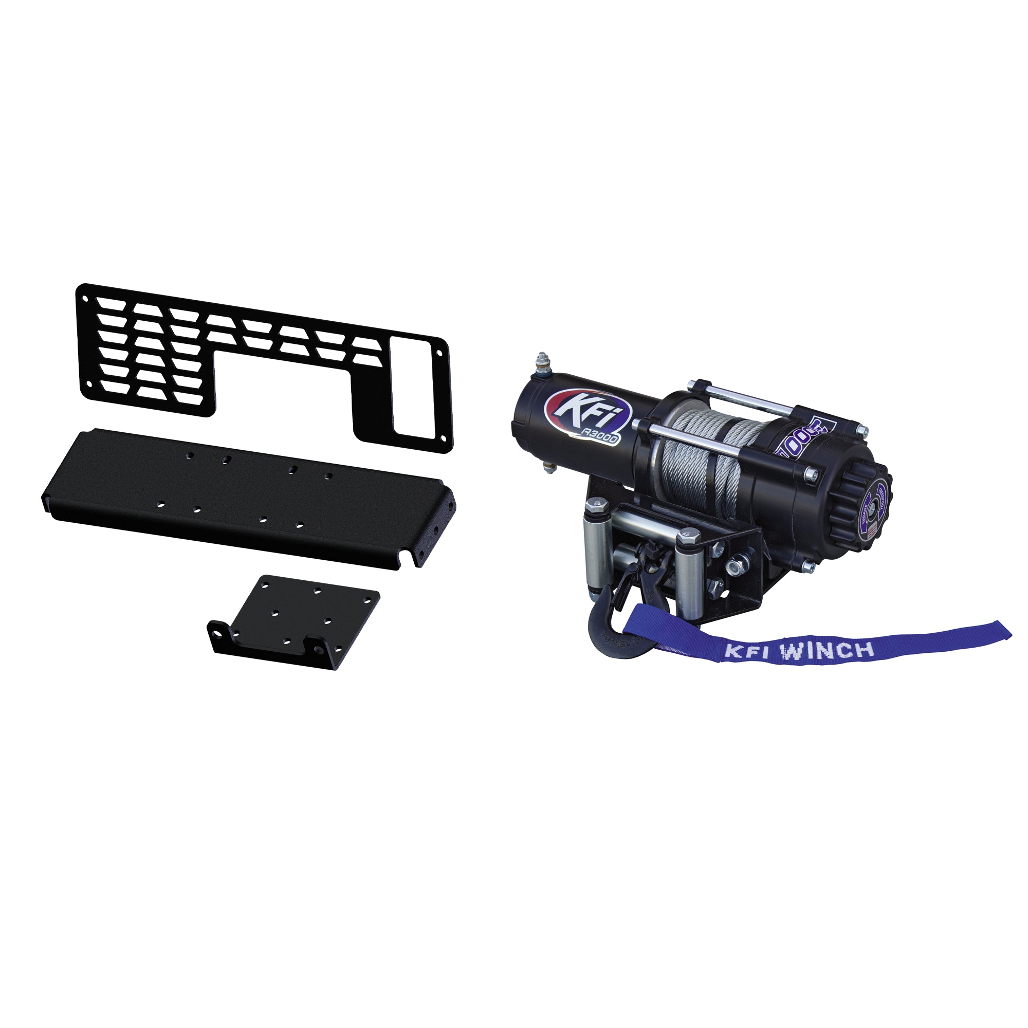 KFI Winch Kit For Polaris 700 Ranger Full-Size 6x6 2006-2009