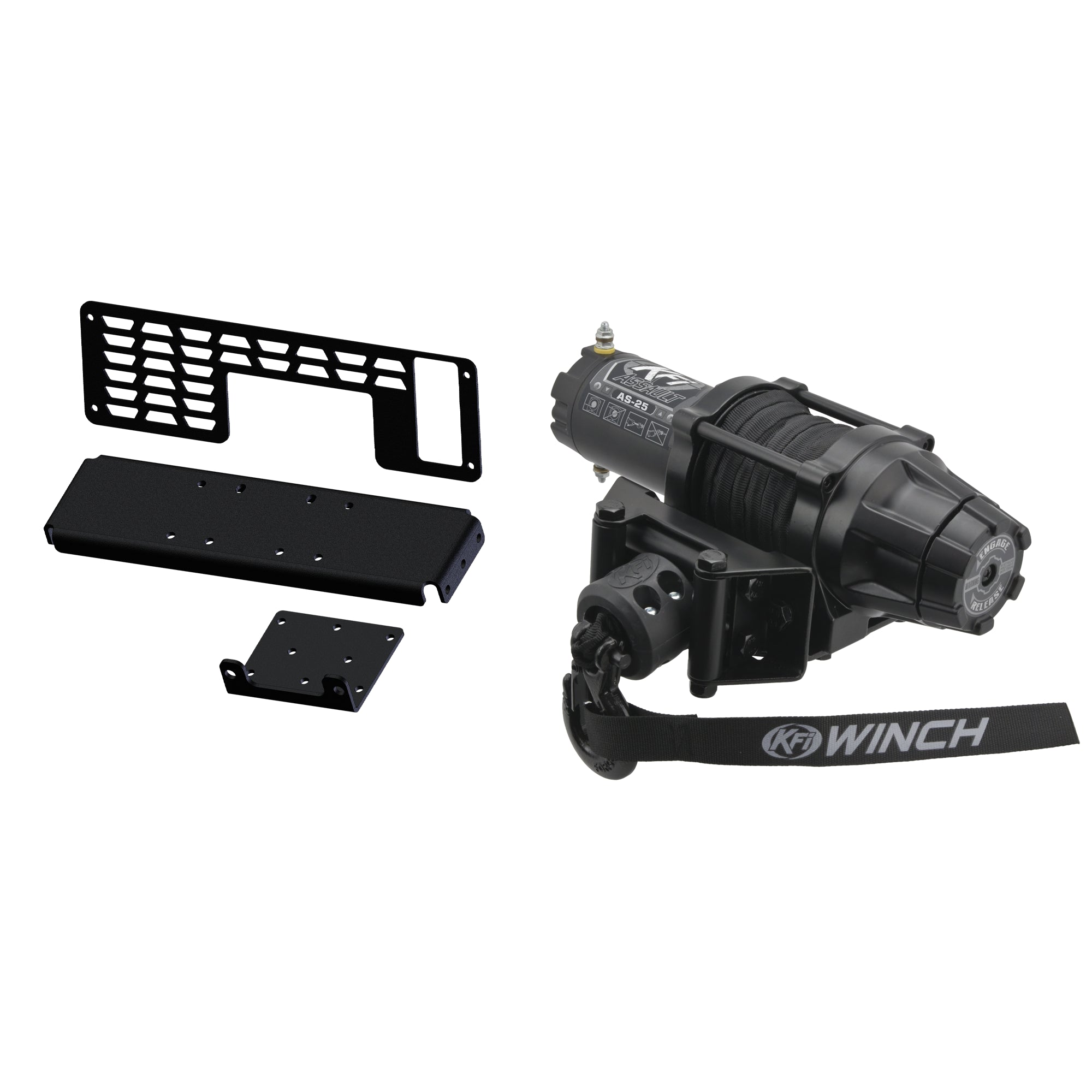KFI Winch Kit For Polaris 700 Ranger Full-Size 4x4 2005-2008