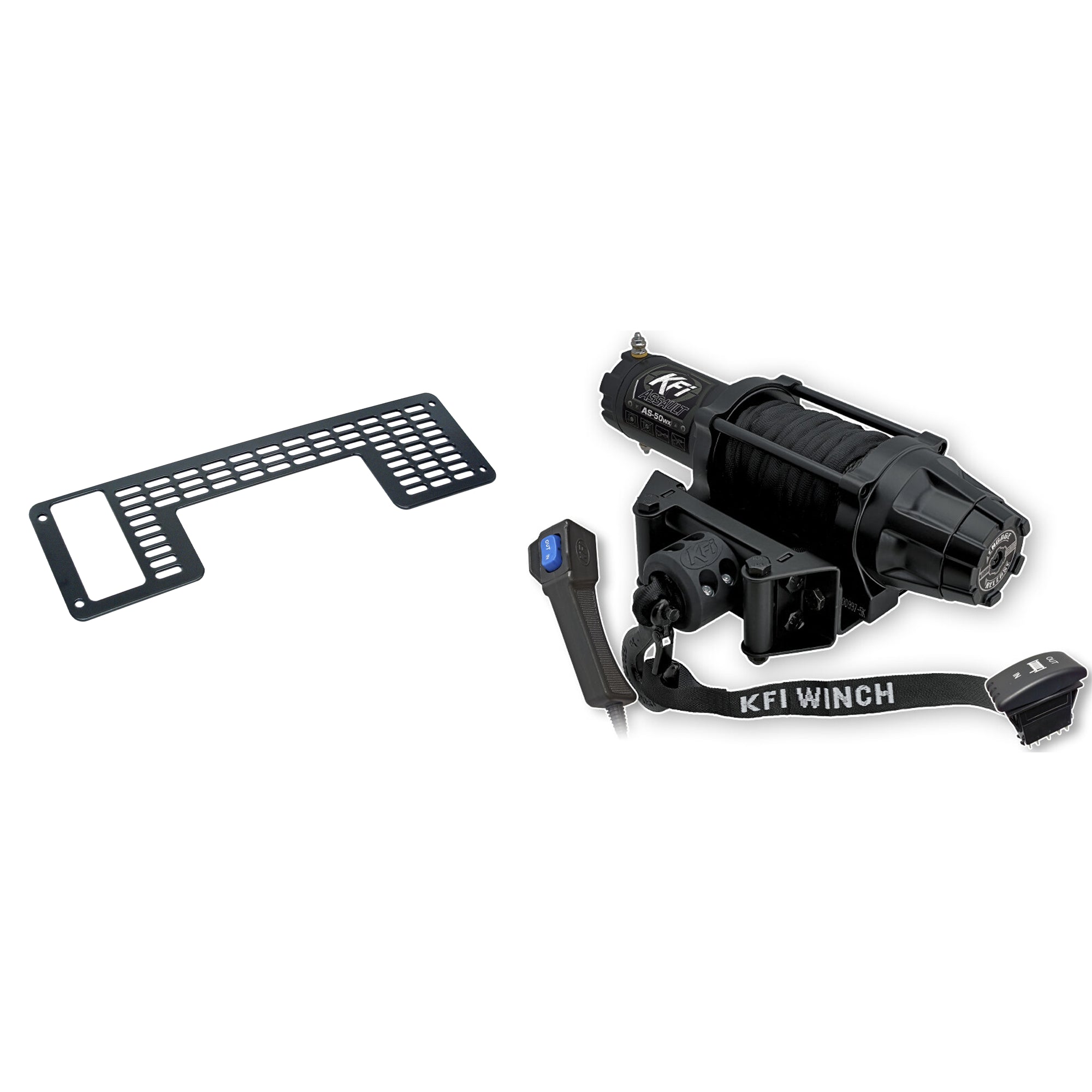 KFI Winch Kit For Polaris 500 Ranger Full-Size 2x4 2001-2008