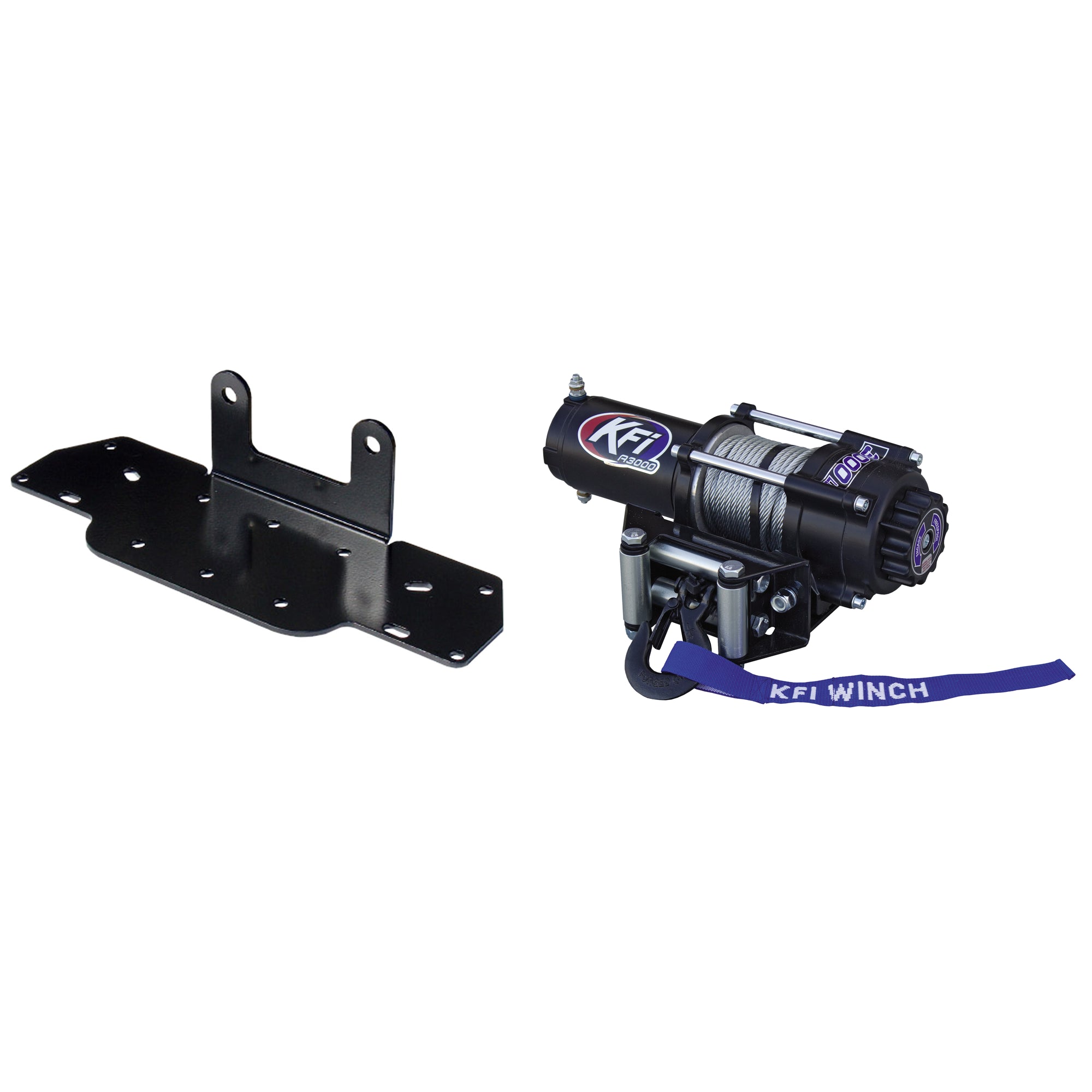 KFI Winch Kit For Kawasaki 360 Prairie 2x4, 4x4 2002-2013