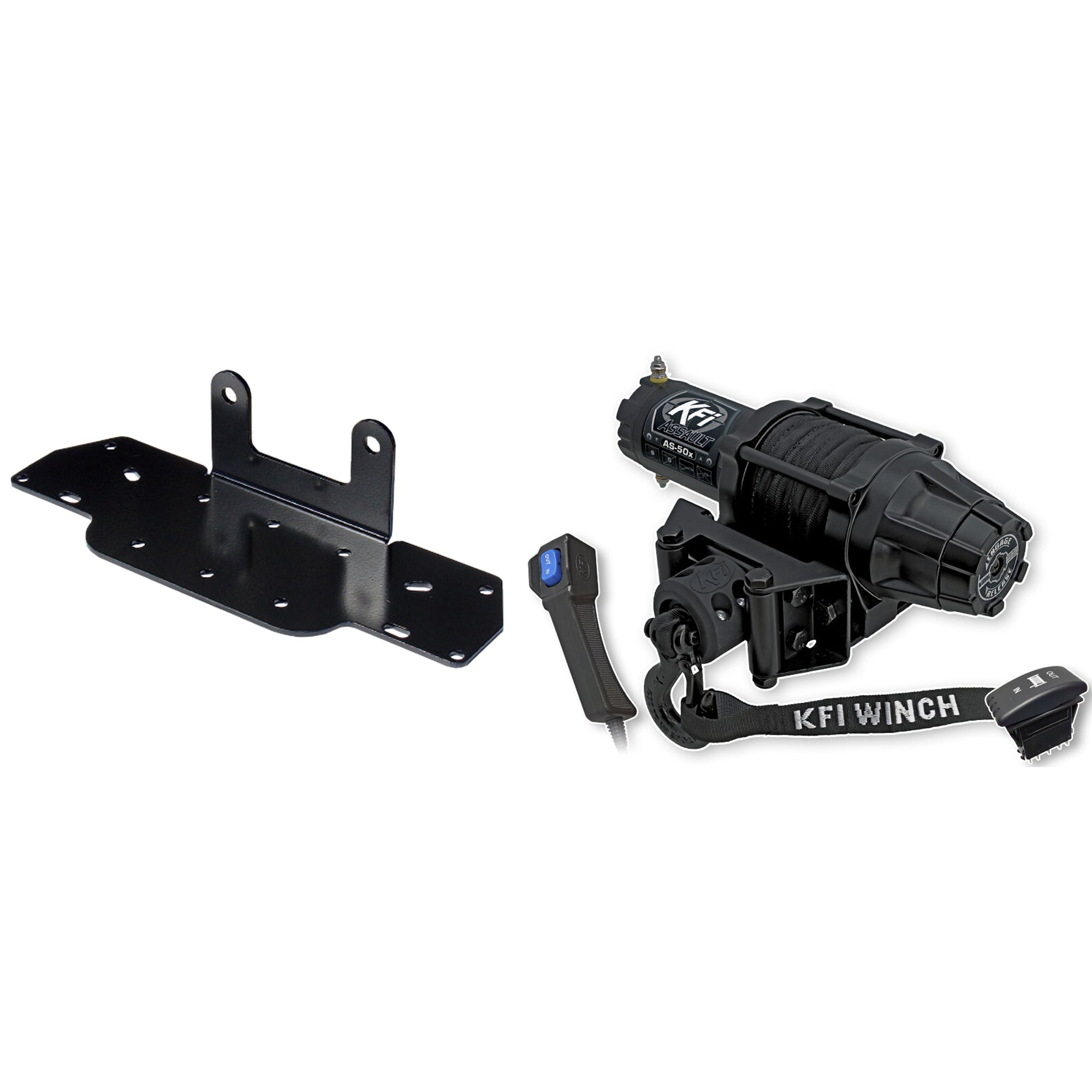KFI Winch Kit For Kawasaki 360 Prairie 2x4, 4x4 2002-2013
