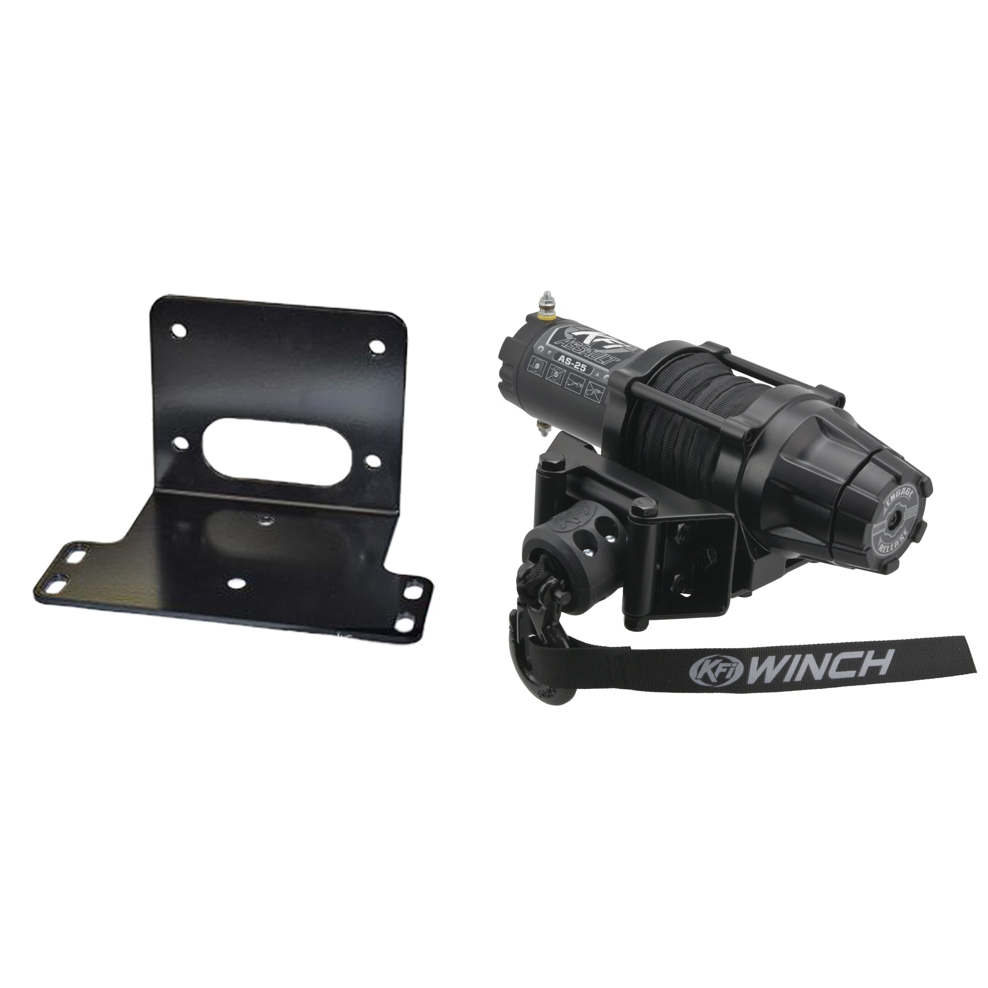 KFI Winch Kit For Kawasaki 610 Mule 4x4 2005-2016