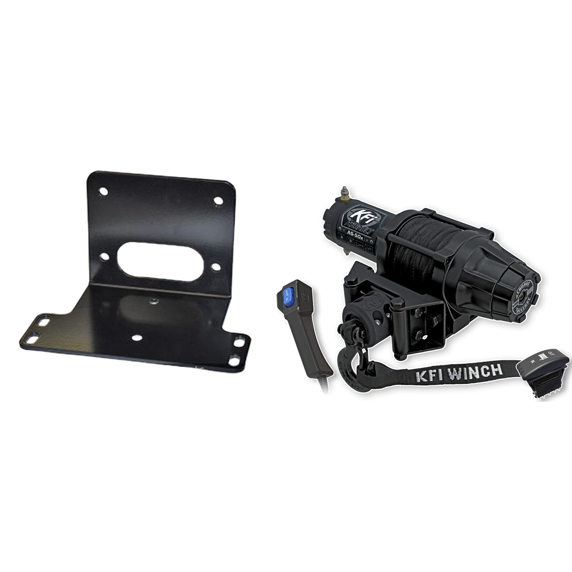 KFI Winch Kit For Kawasaki 610 Mule 4x4 2005-2016