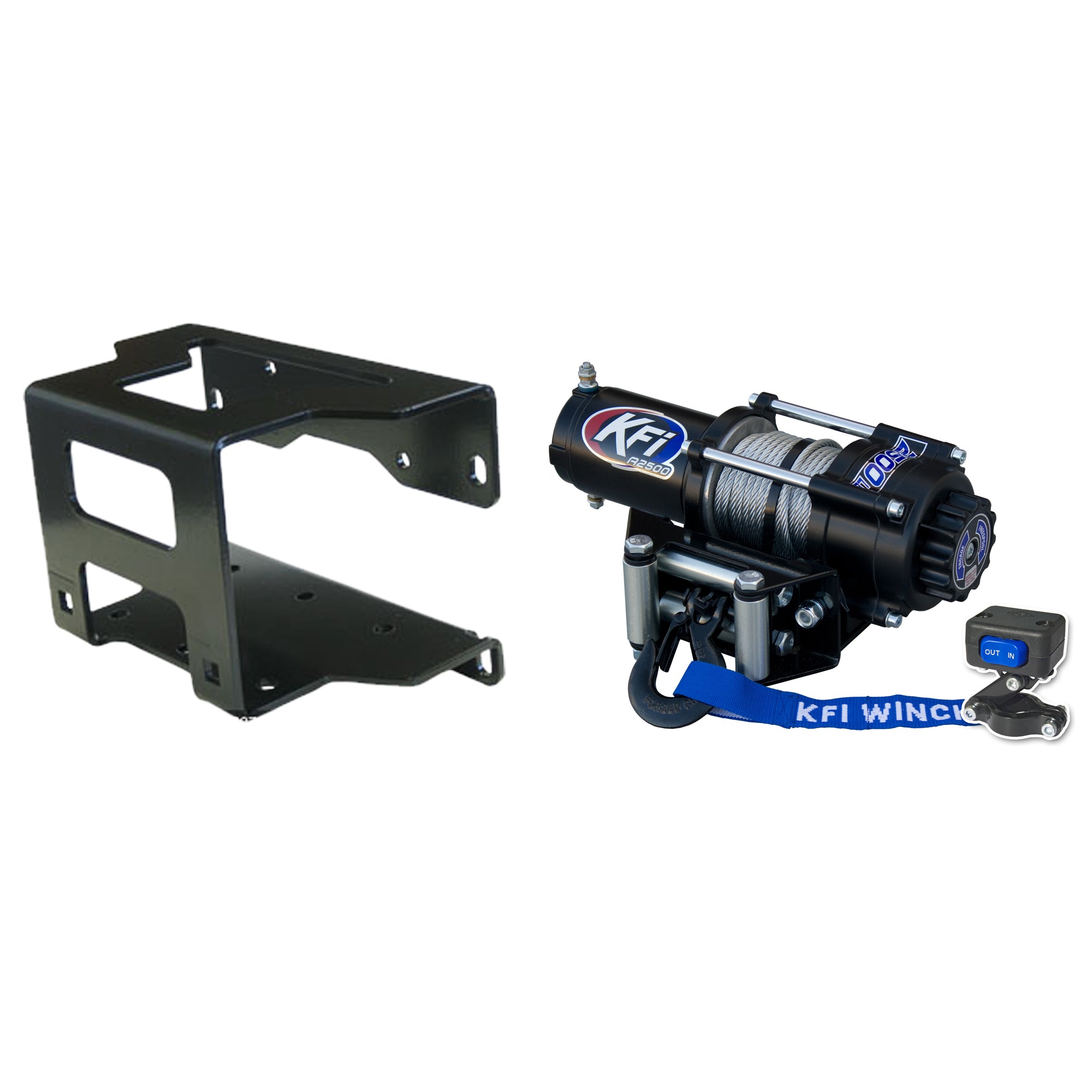 KFI Winch Kit For Polaris Hawkeye 2x4, 4x4 2006-2007