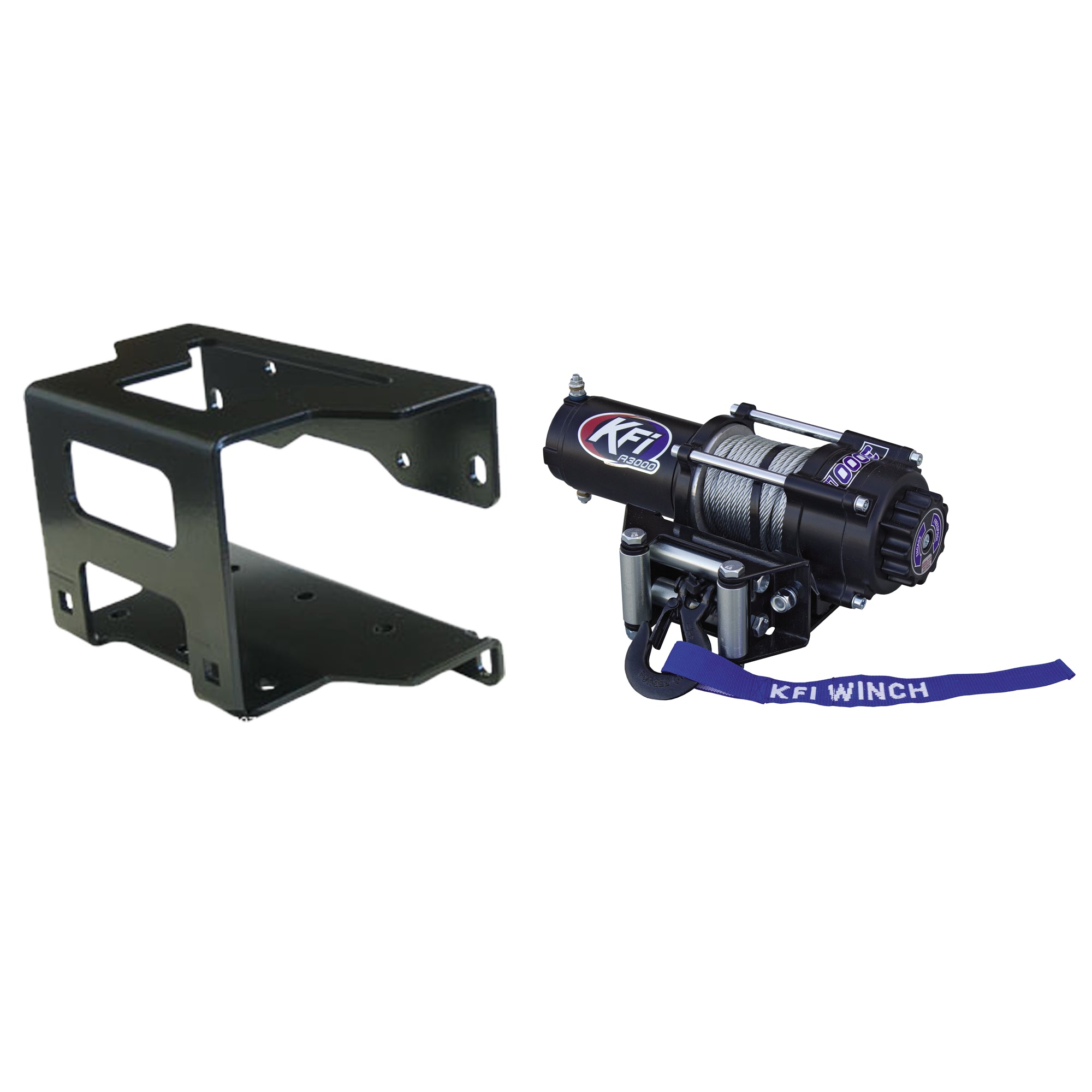 KFI Winch Kit For Polaris Hawkeye 2x4, 4x4 2006-2007