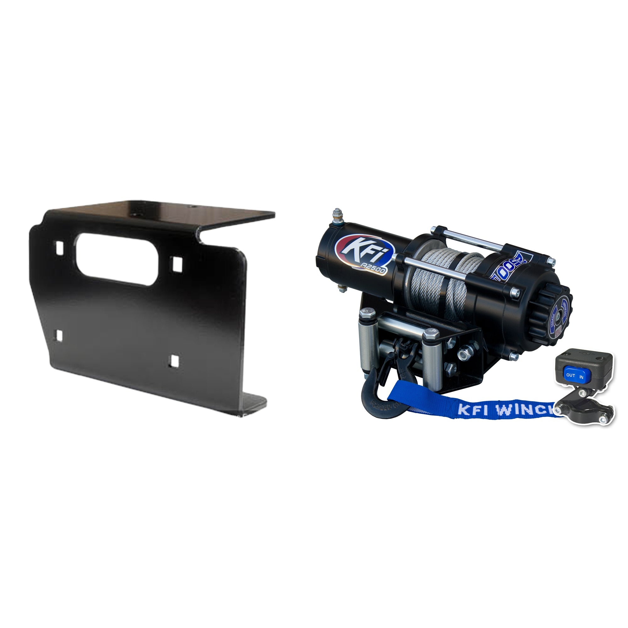 KFI Winch Kit For Kawasaki 650 Prairie 4x4 2001-2003