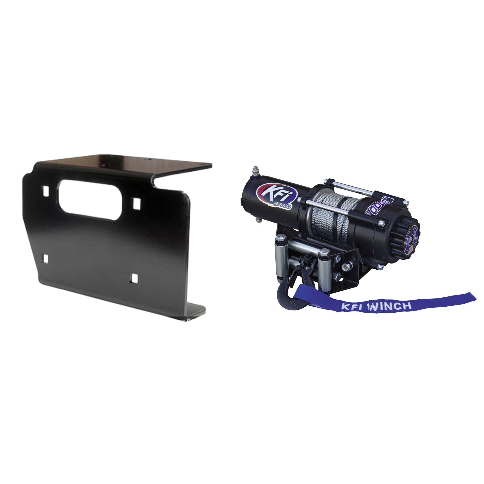KFI Winch Kit For Kawasaki 650 Prairie 4x4 2001-2003
