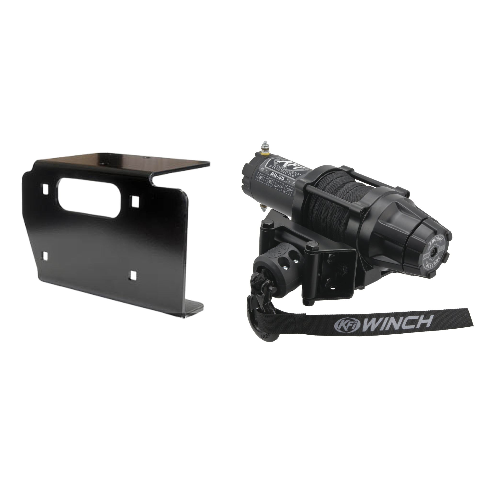 KFI Winch Kit For Kawasaki 650 Prairie 4x4 2001-2003