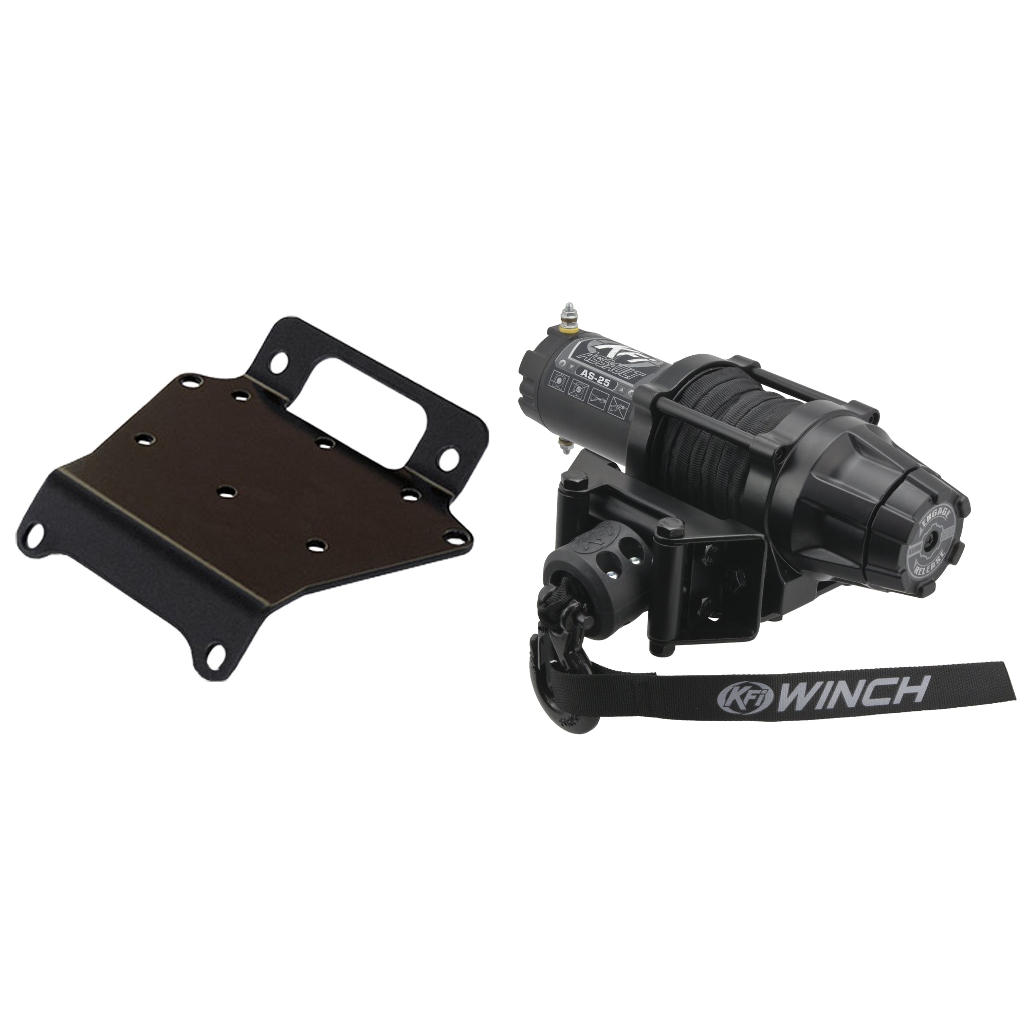KFI Winch Kit For Yamaha Kodiak 400 4x4 2000-2002