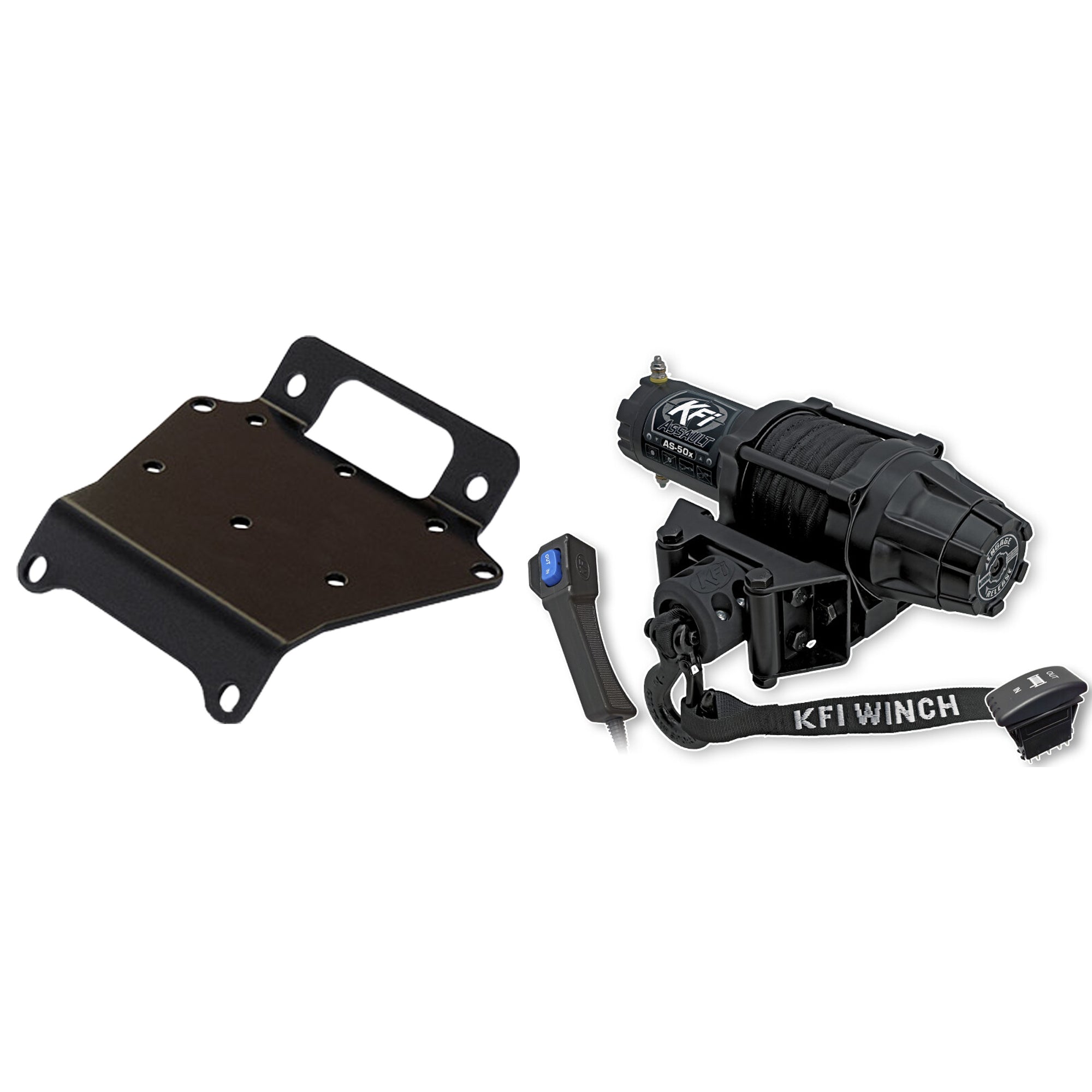 KFI Winch Kit For Yamaha Kodiak 400 4x4 2000-2002