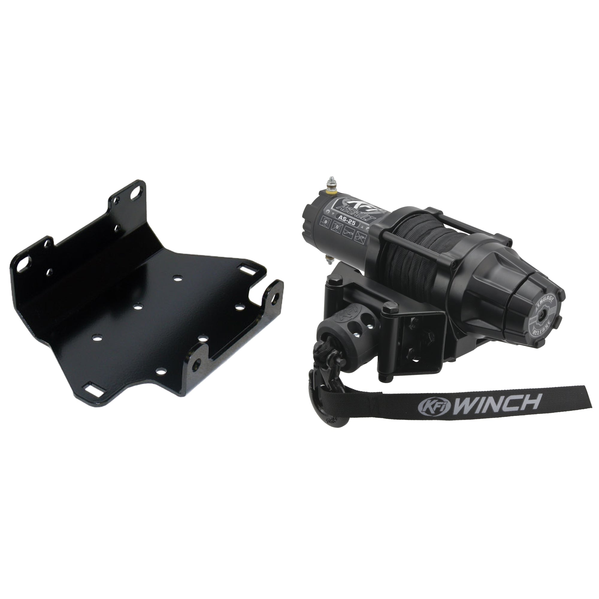 KFI Winch Kit For Yamaha Grizzly 700 4x4 2007-2015