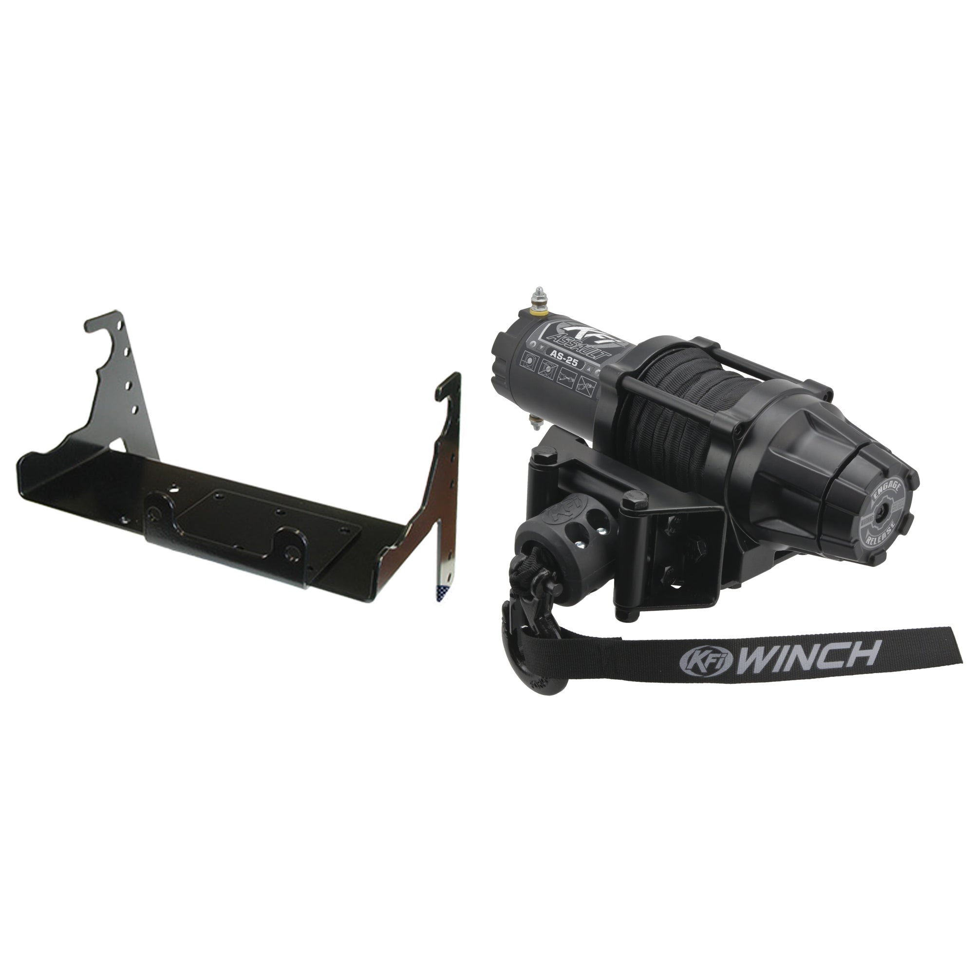 KFI Winch Kit For Polaris Polaris 400L 2x4, 4x4 1994-1997