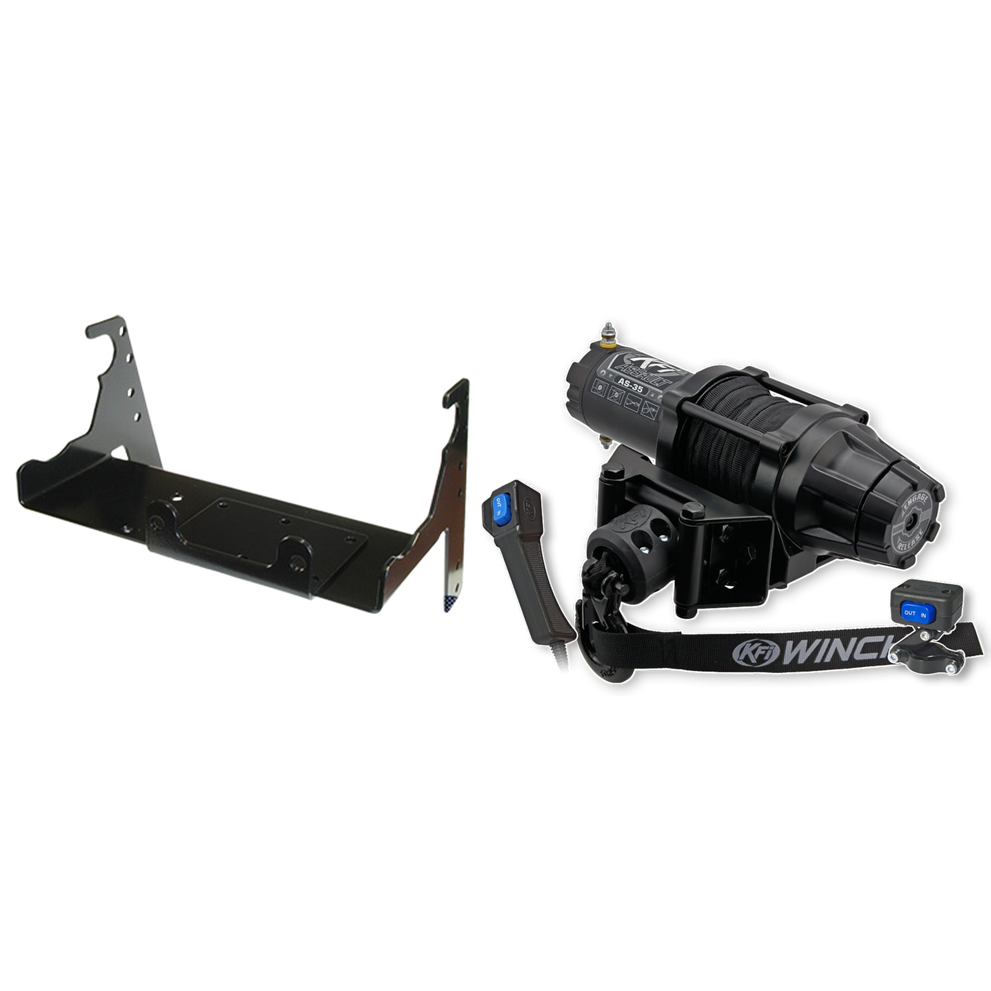 KFI Winch Kit For Polaris Polaris 400L 2x4, 4x4 1994-1997