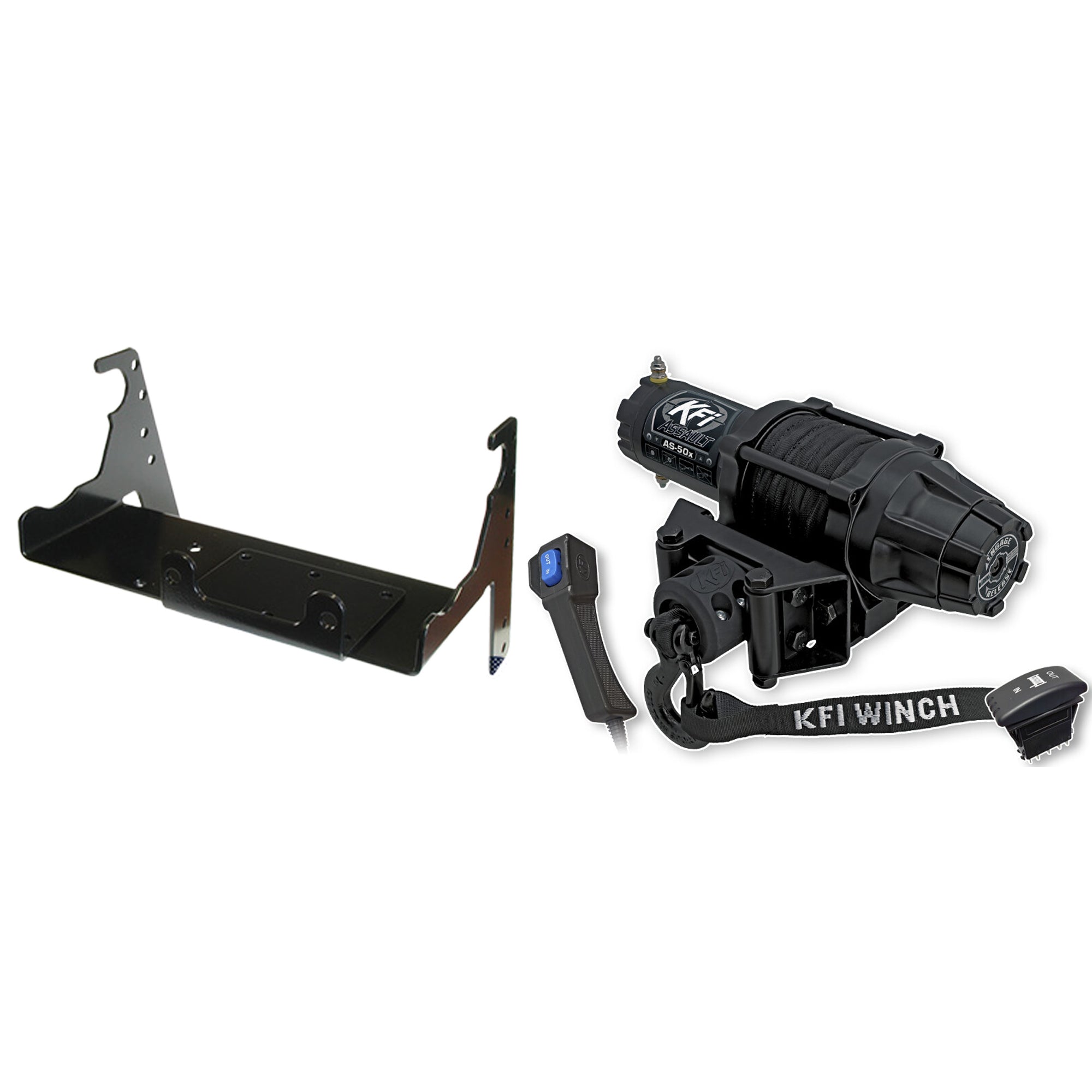 KFI Winch Kit For Polaris Polaris 400L 2x4, 4x4 1994-1997