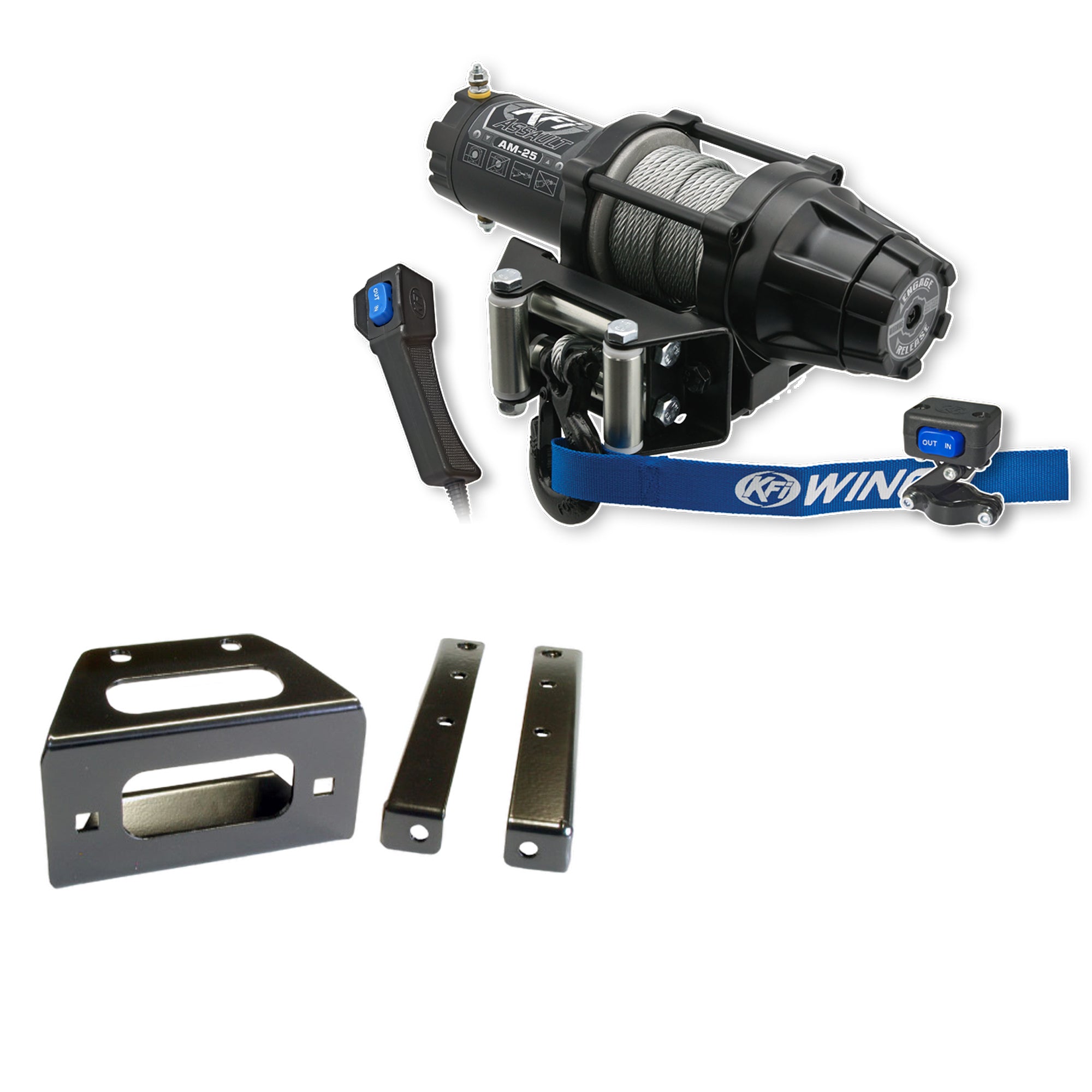 KFI Winch Kit For Polaris 800 RZR 4 2010-2011