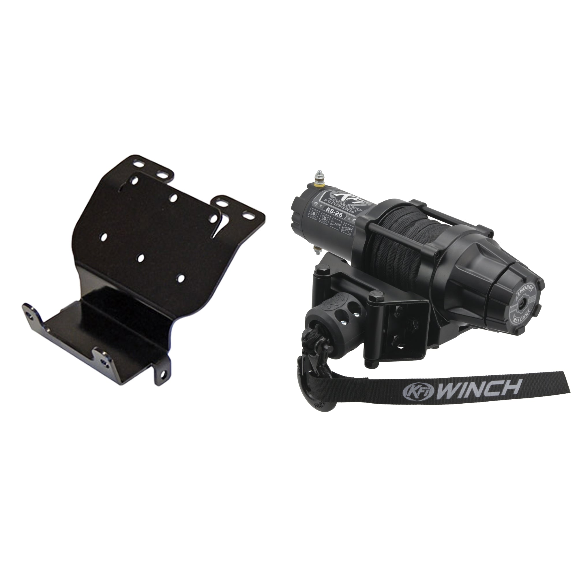 KFI Winch Kit For Honda TRX300 2x4, 4x4 1993-2000