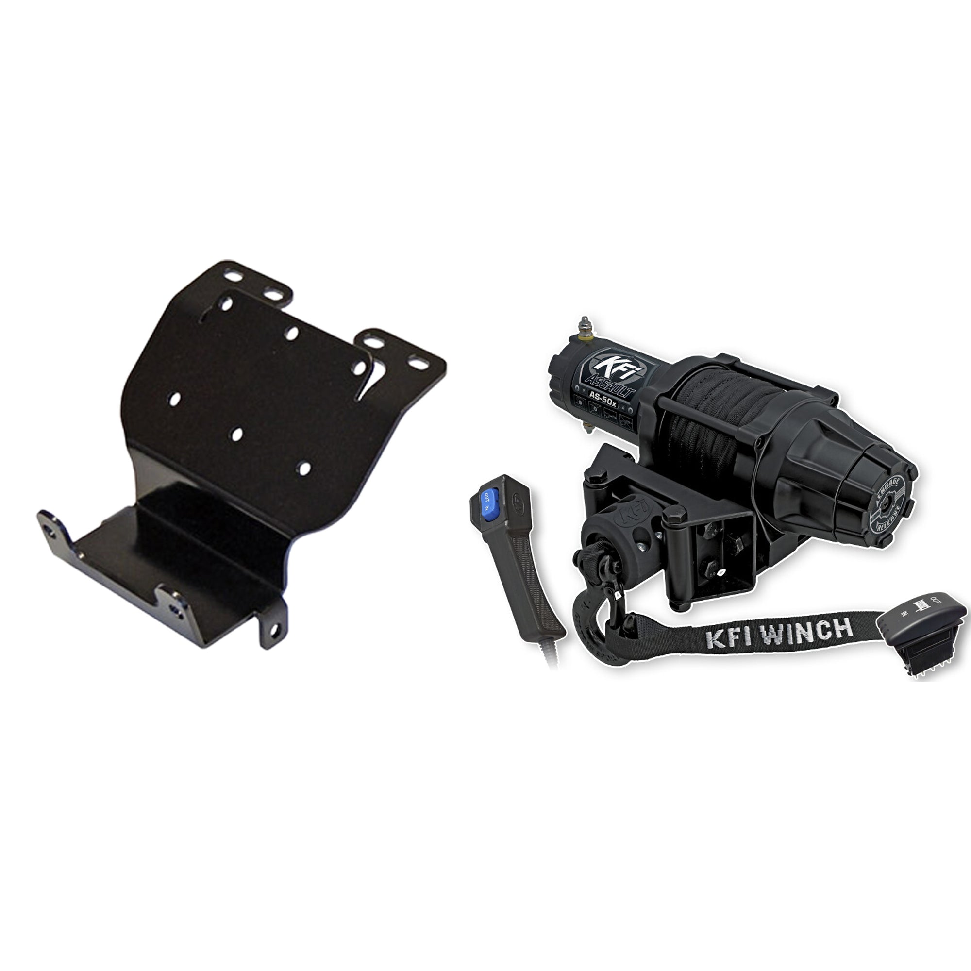 KFI Winch Kit For Honda TRX300 2x4, 4x4 1993-2000