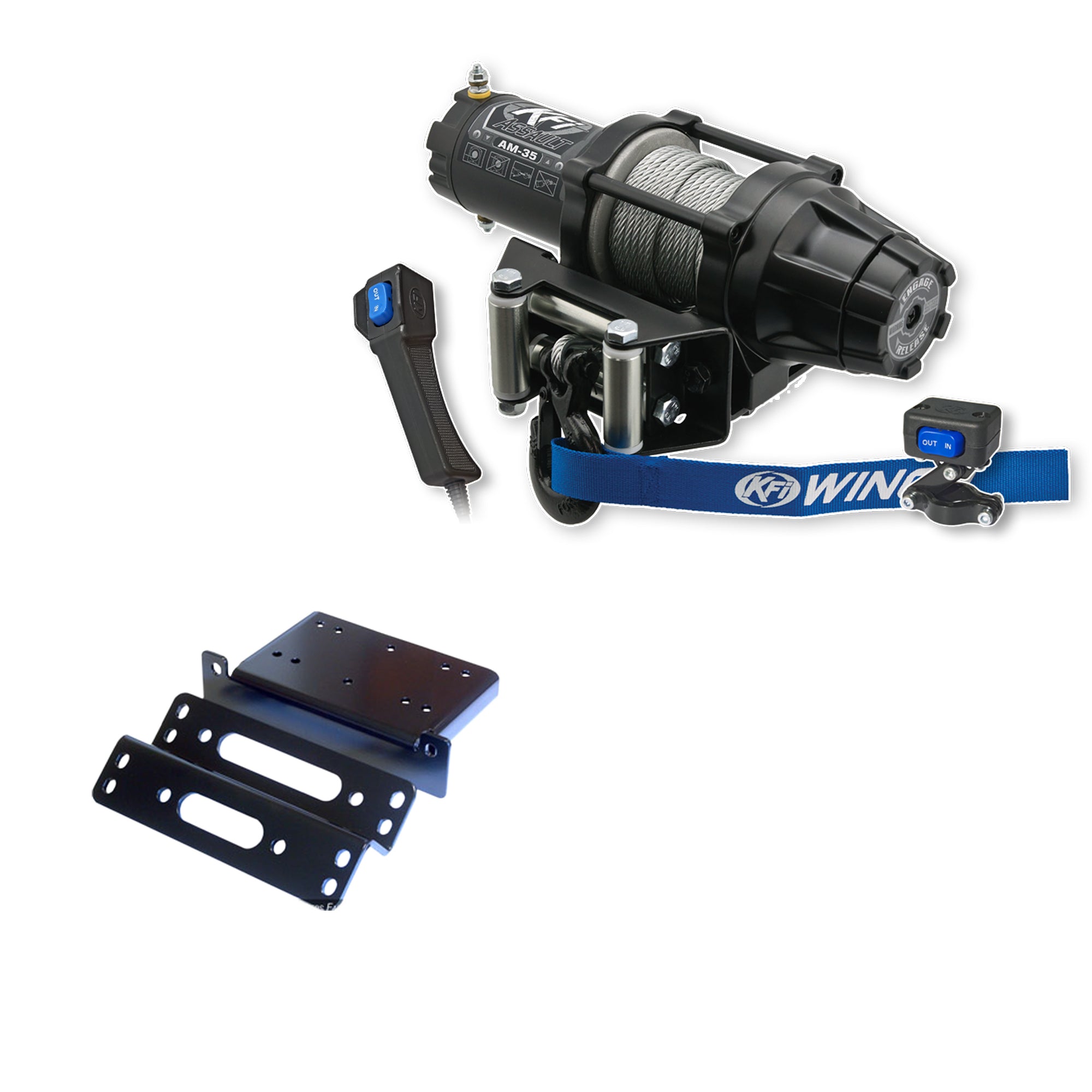 KFI Winch Kit For Kawasaki 750 Teryx 2008-2013