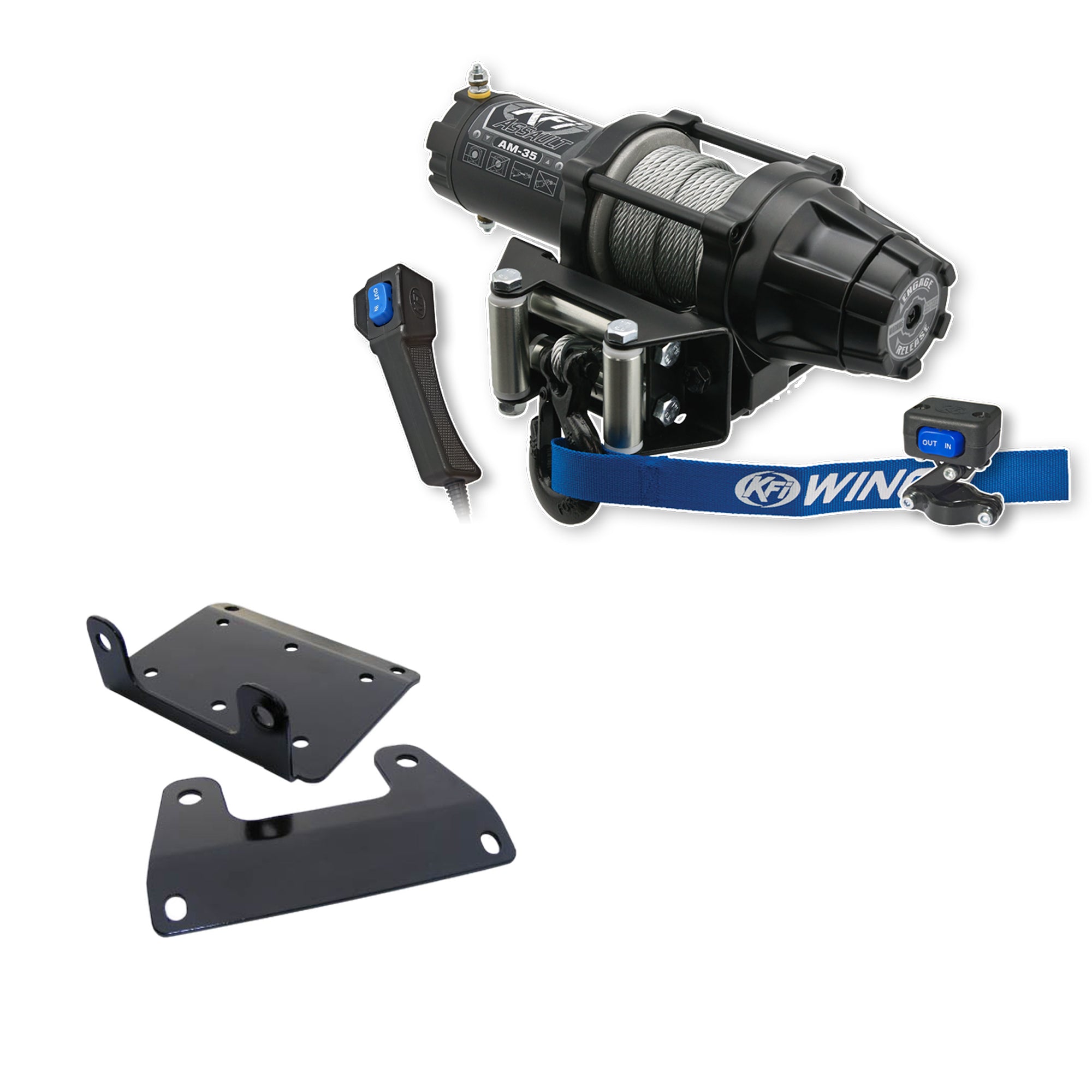 KFI Winch Kit For Arctic-Cat / Textron 450 CR 4x4 2013-2015