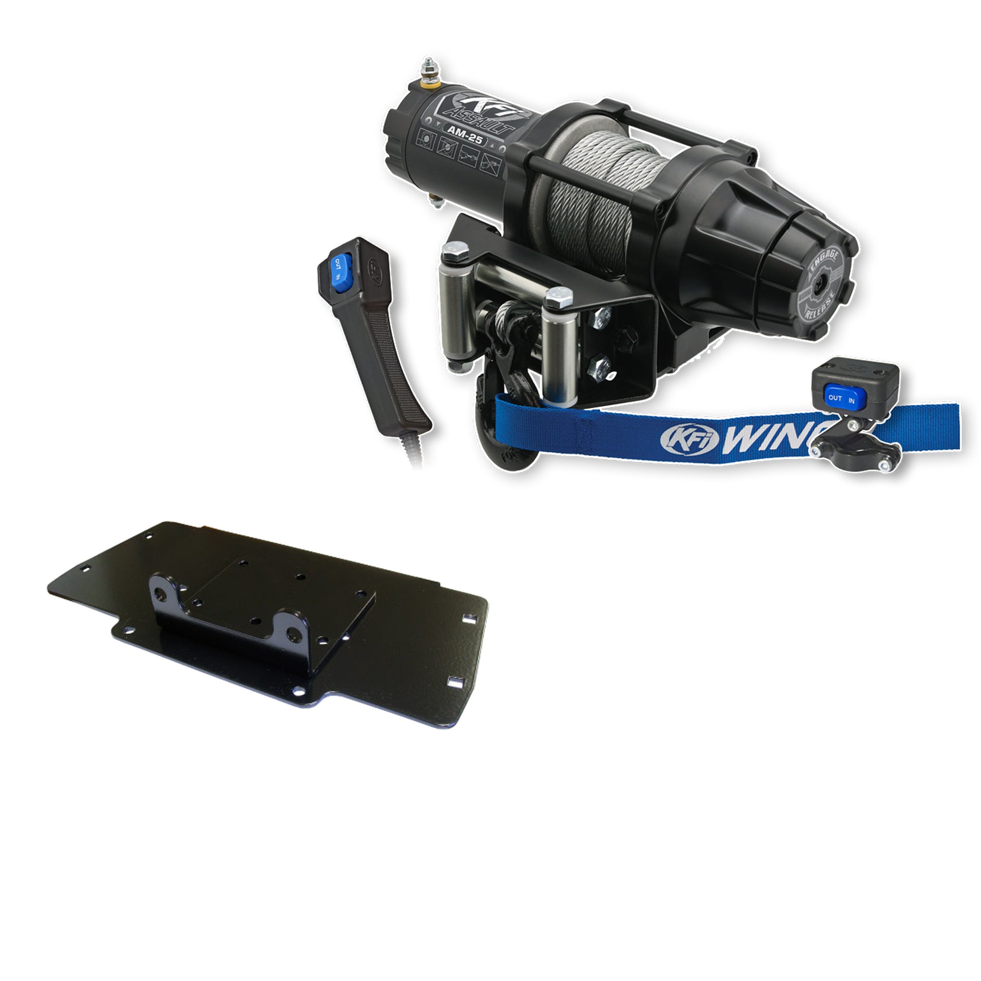 KFI Winch Kit For Kubota RTV500 / RTV400Ci 2008-2025