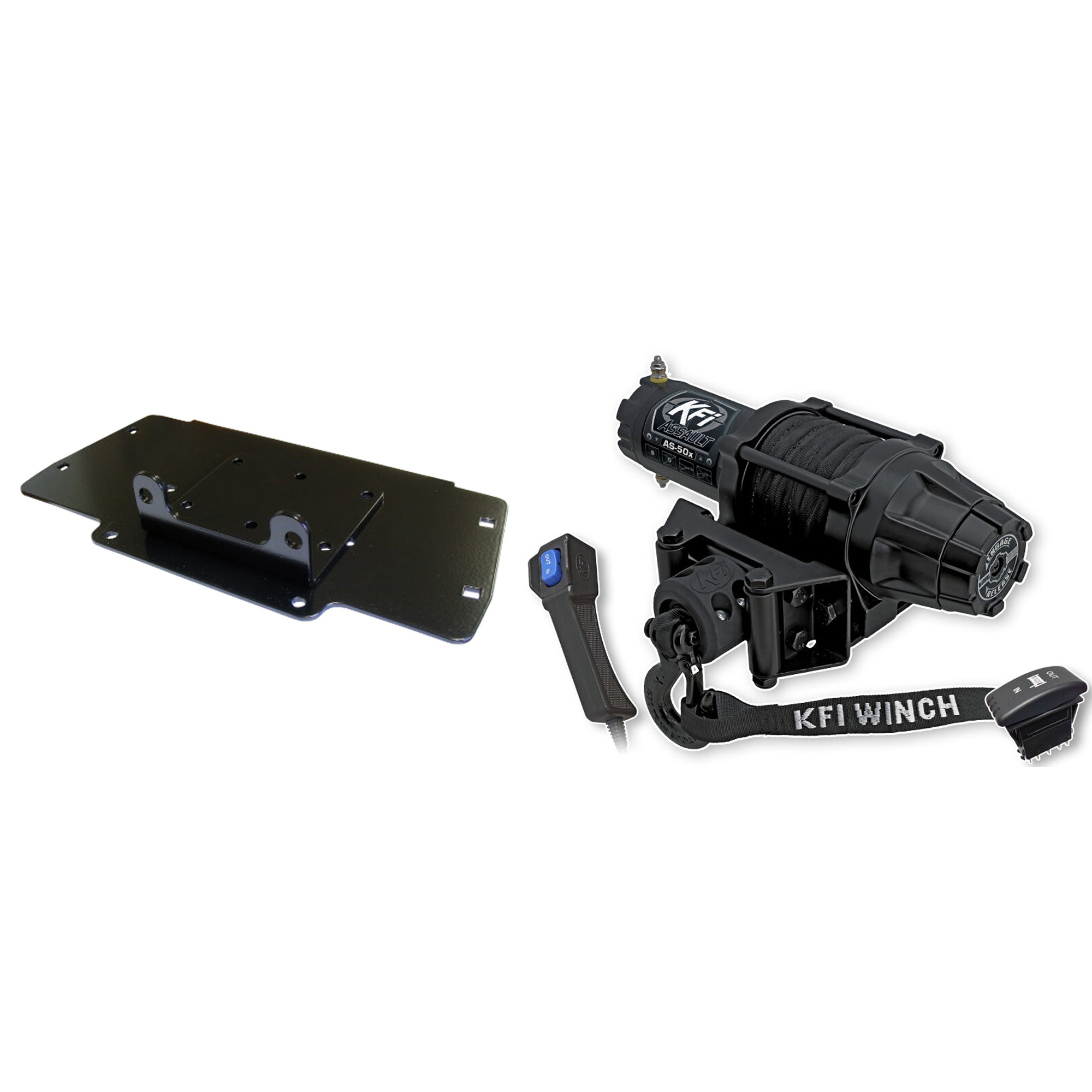 NEW KFI 2004-2008 KUBOTA RTV900 WINCH MOUNT