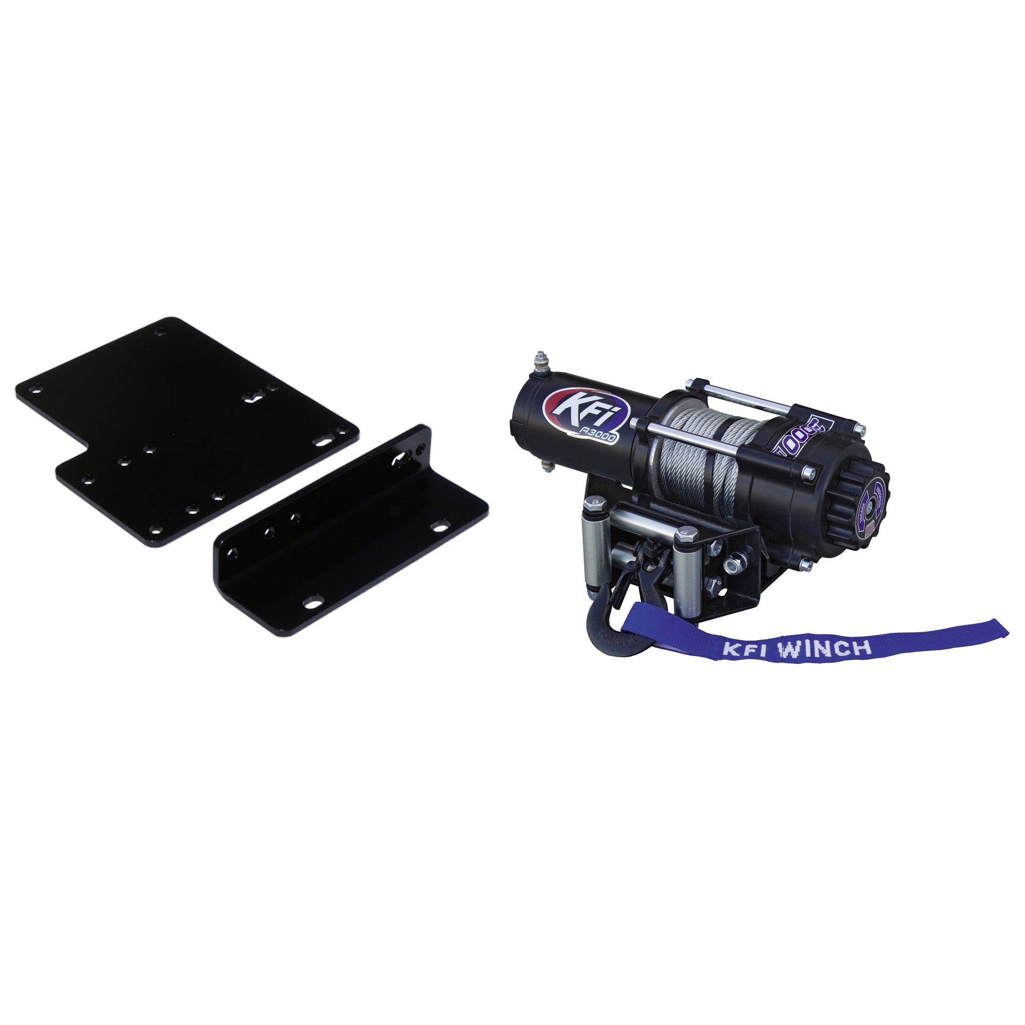 KFI Winch Kit For Kawasaki 4000/4010 Mule 4x4, 2x4 / Trans4x4 2014-2025
