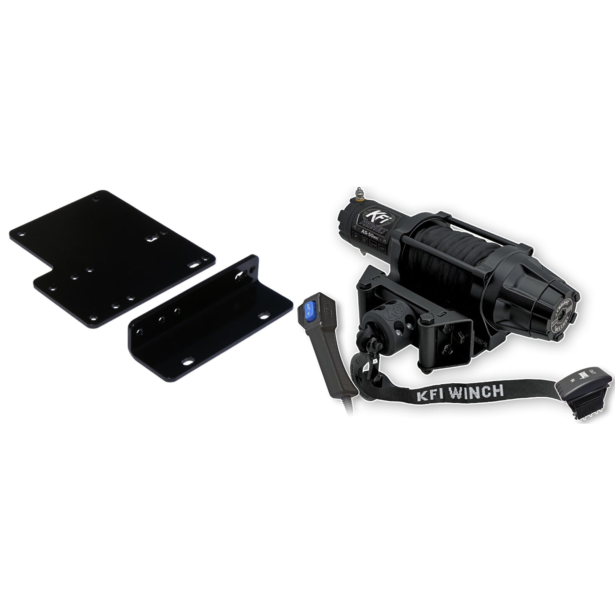 KFI Winch Kit For Kawasaki 4000/4010 Mule 4x4 2009-2013