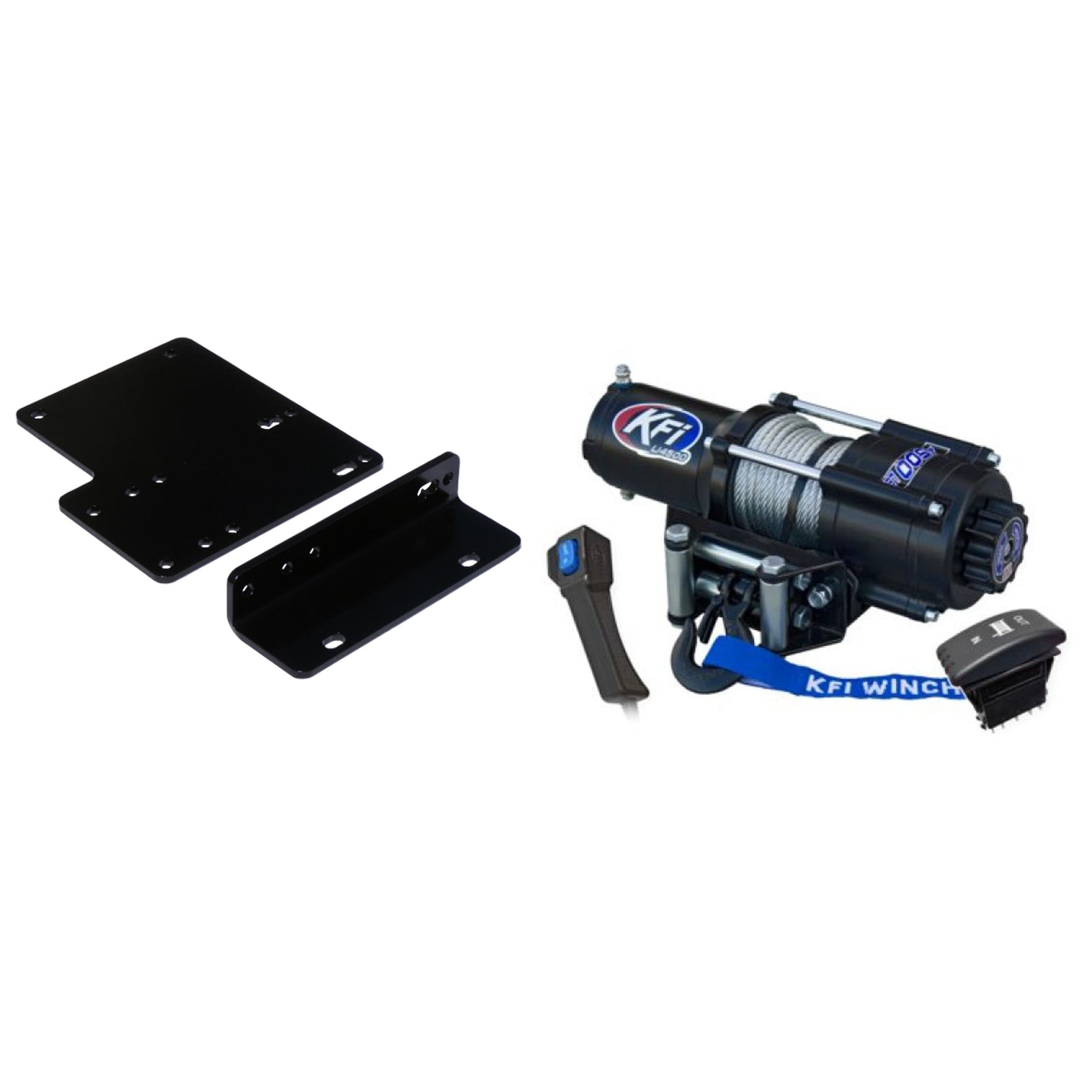 KFI Winch Kit For Kawasaki 4000/4010 Mule 4x4 2009-2013