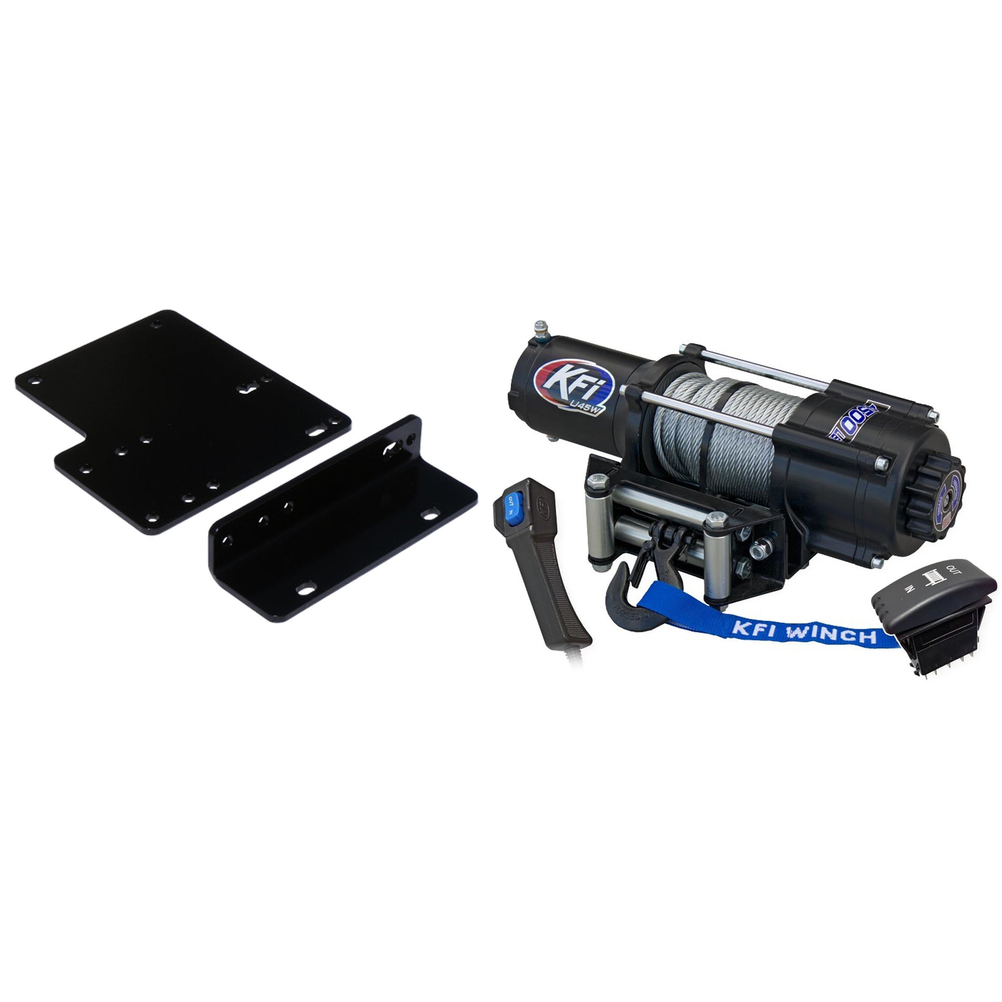 KFI Winch Kit For Kawasaki 4000/4010 Mule 4x4 2009-2013
