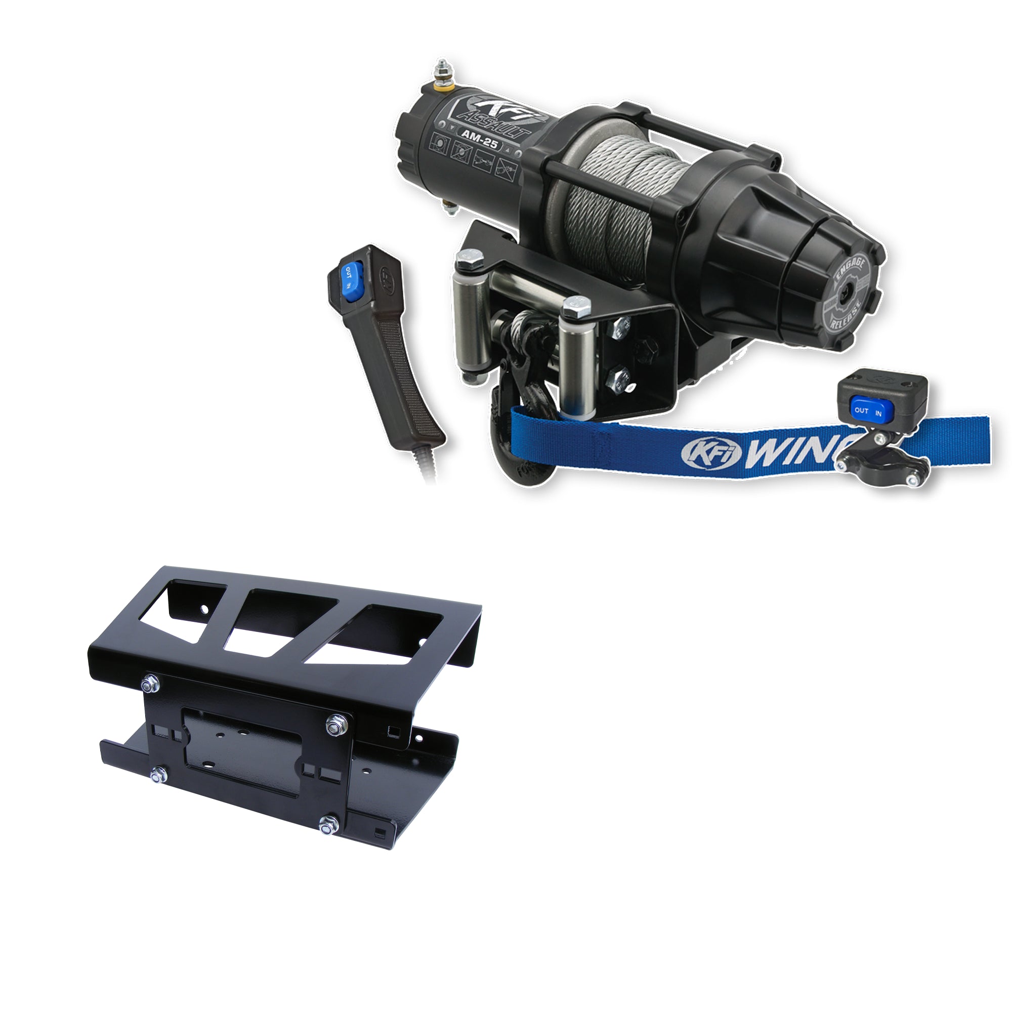 KFI Winch Kit For Bobcat 3200 and 3400 Series UTV 2011-2014