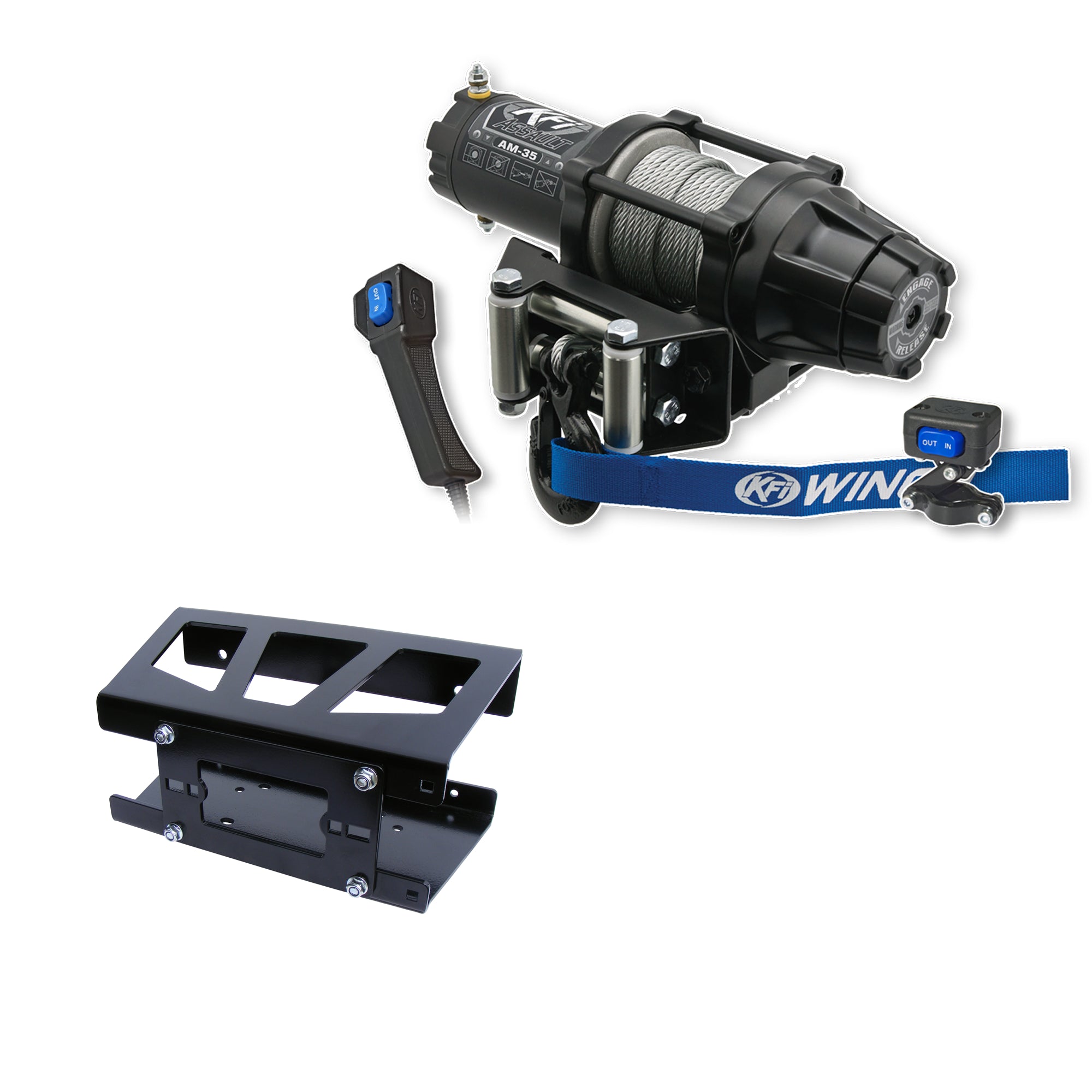 KFI Winch Kit For Bobcat 3200 and 3400 Series UTV 2011-2014